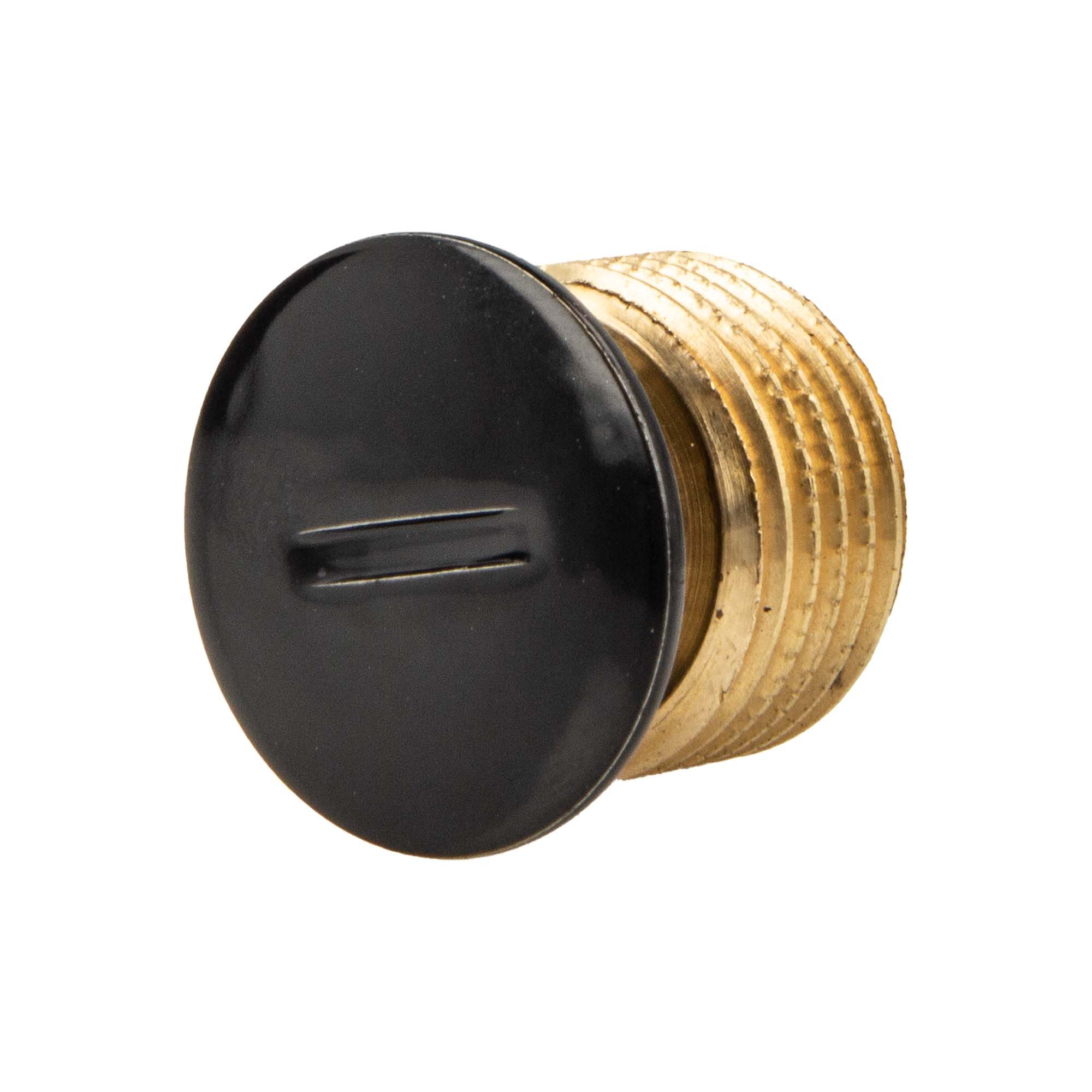 tecuro Gewindefitting Verschluss - Stopfen AG G 1/2 Zoll, optional mit Rosette, 1/2 Zoll