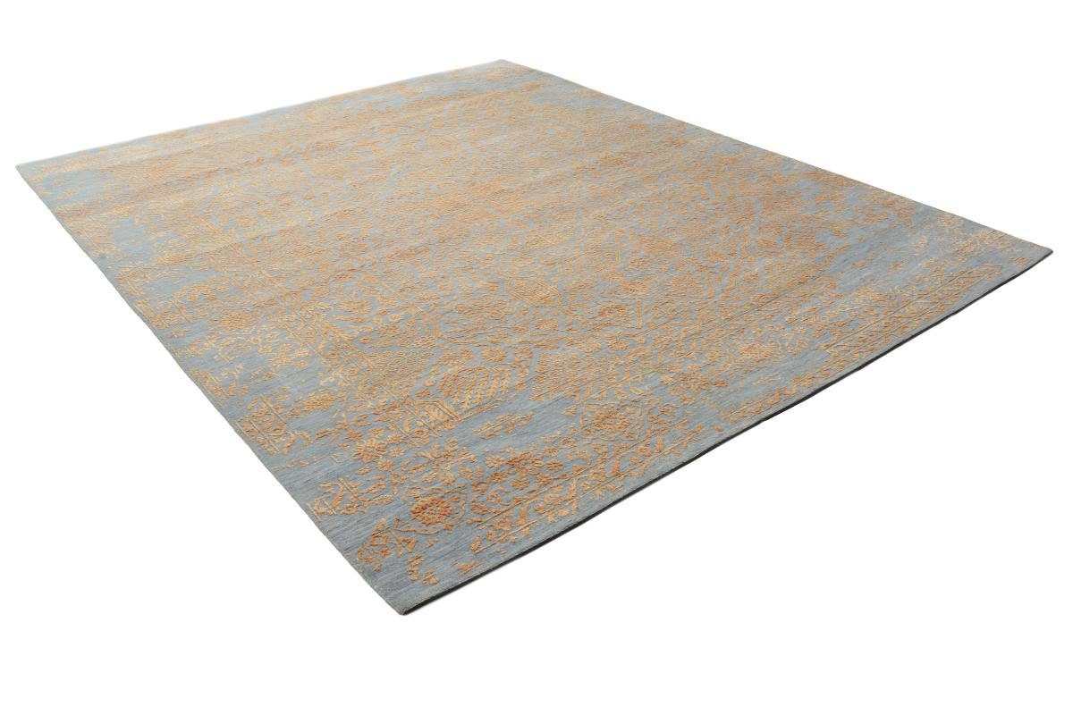 Handgeknüpfter rechteckig, Trading, Höhe: Orientteppich mm Designteppich, 244x306 Nain 10 / Moderner Sadraa Orientteppich