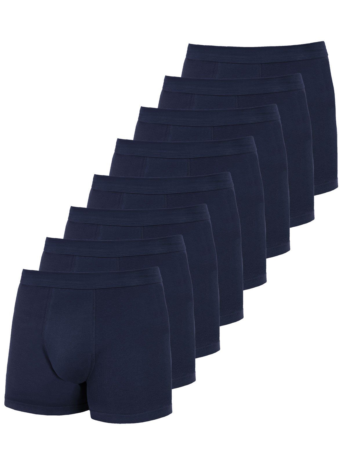 KUMPF Retro Pants 8er Sparpack Herren Pants Bio Cotton (Spar-Set, 8-St) - navy