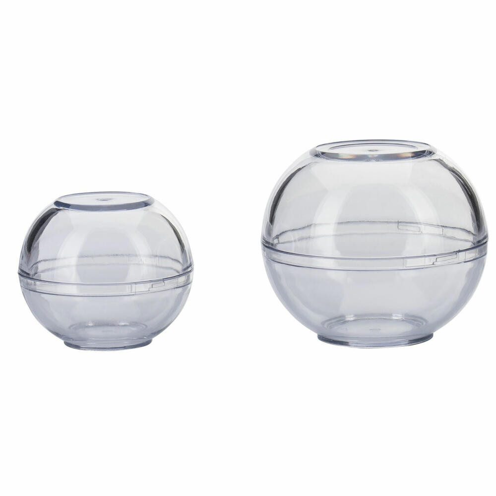 WESTMARK Vorratsdose 2 Stück, ø 7/9 cm, Frischhaltekugeln, SAN, BPA-frei