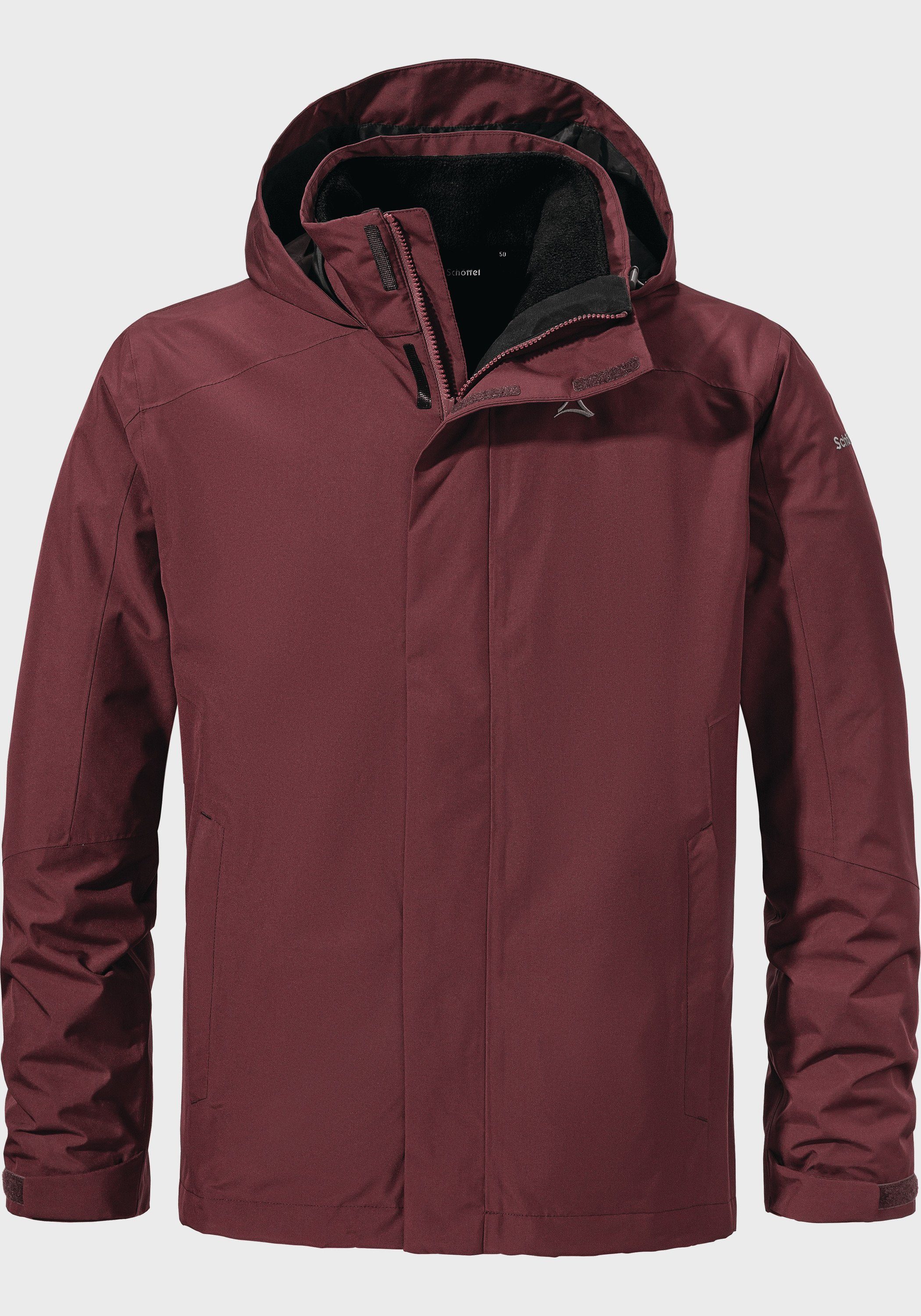 Schöffel M Partinello rot Doppeljacke Jacket 3in1