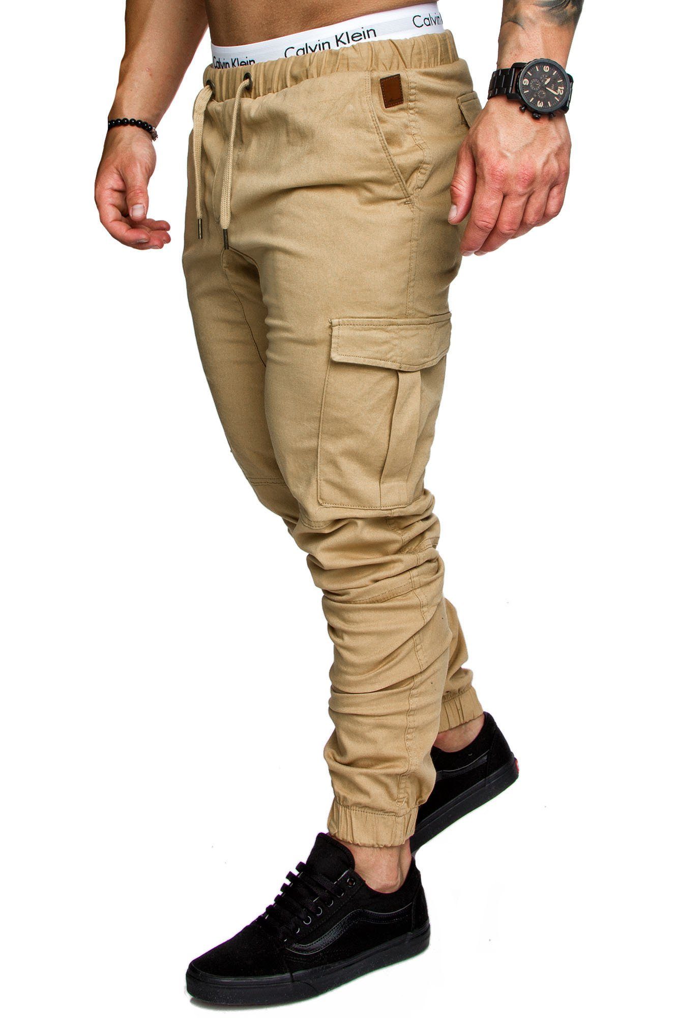 Amaci&Sons Chinohose LOS ANGELES Cargo Jogger-Chino