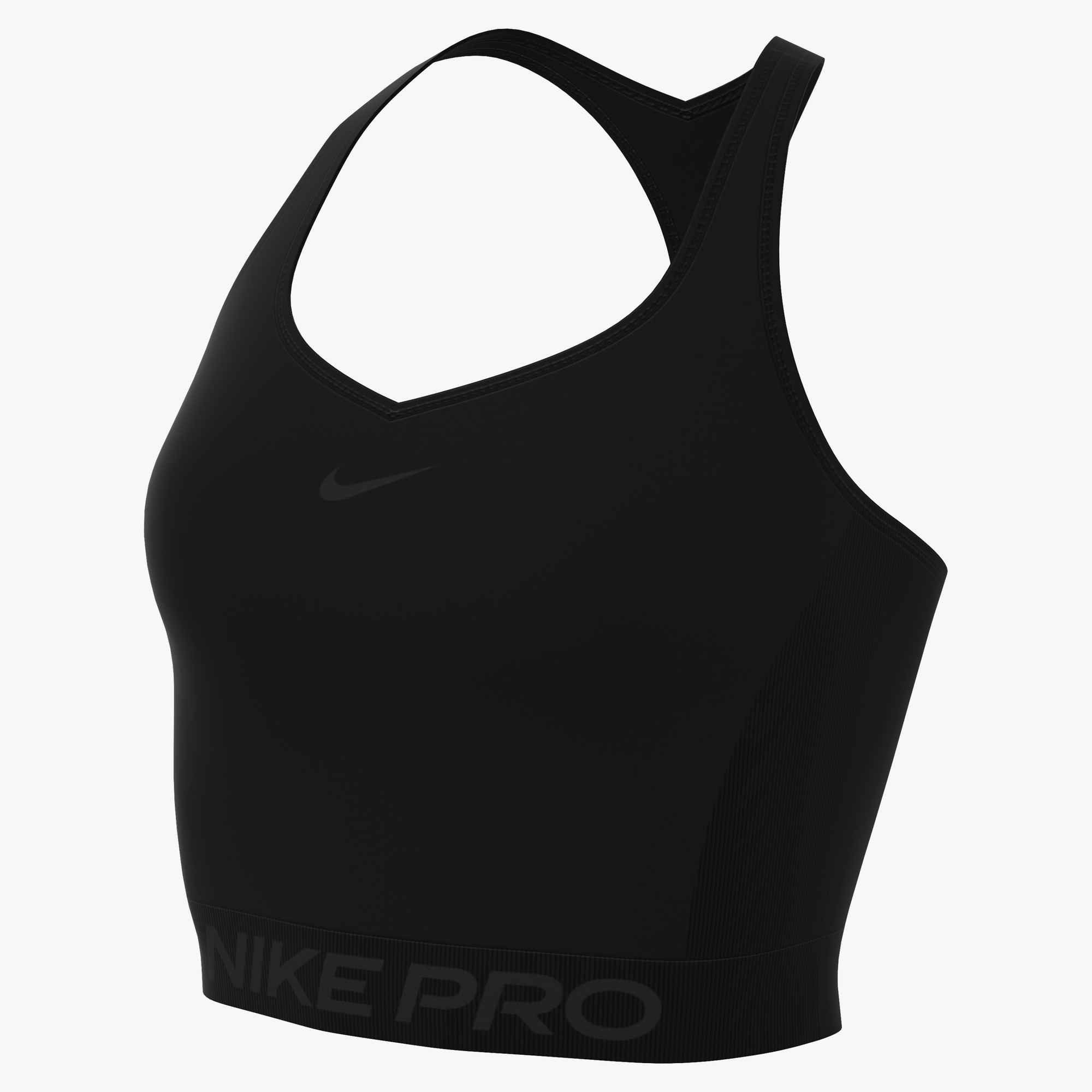 Nike Tanktop Nike Pro Seamless Women's Dri-FIT Cropped Tank Top nahtloser Look, leichtes, weiches Material, besonders dehnbares Gewebe