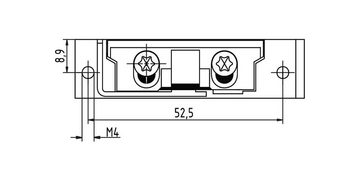 GEZE Türbeschlag Elektrotüröffner A5010--A 6-24 V AC/DC Kompakt DIN links / rechts