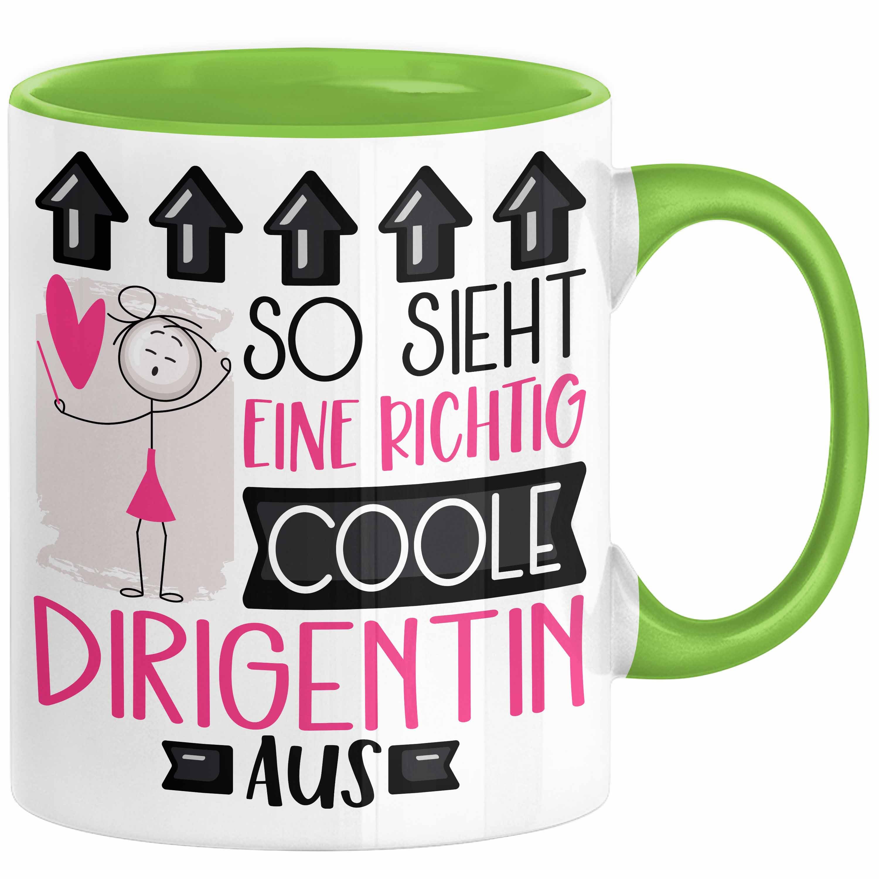 Tasse Dirigentin Geschenk Tasse Geschenkidee für Dirigentin Geburtstag Weihn