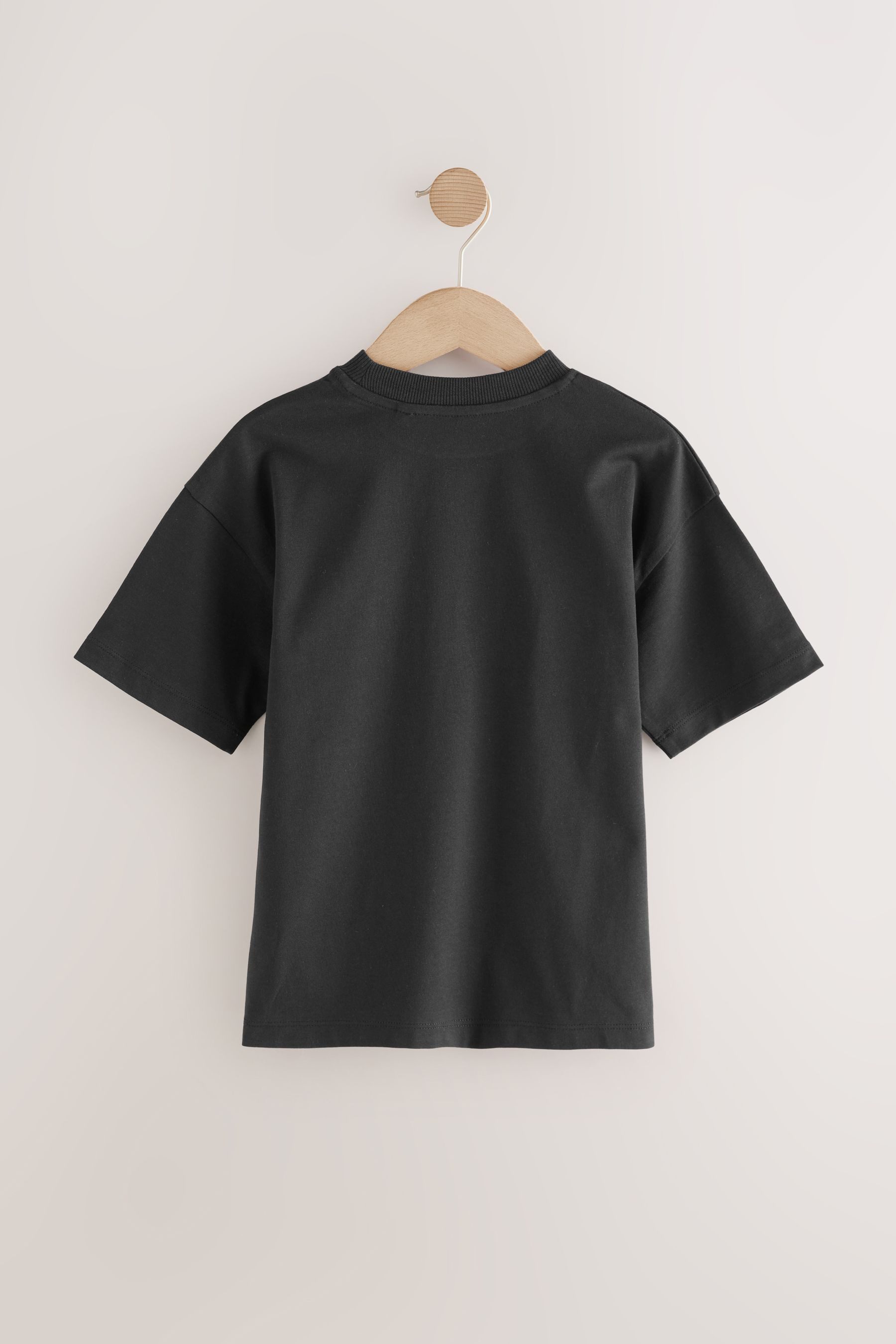 Next Print-Shirt 3er-Pack Relaxed Fit Kurzarm-T-Shirts günstig online kaufen