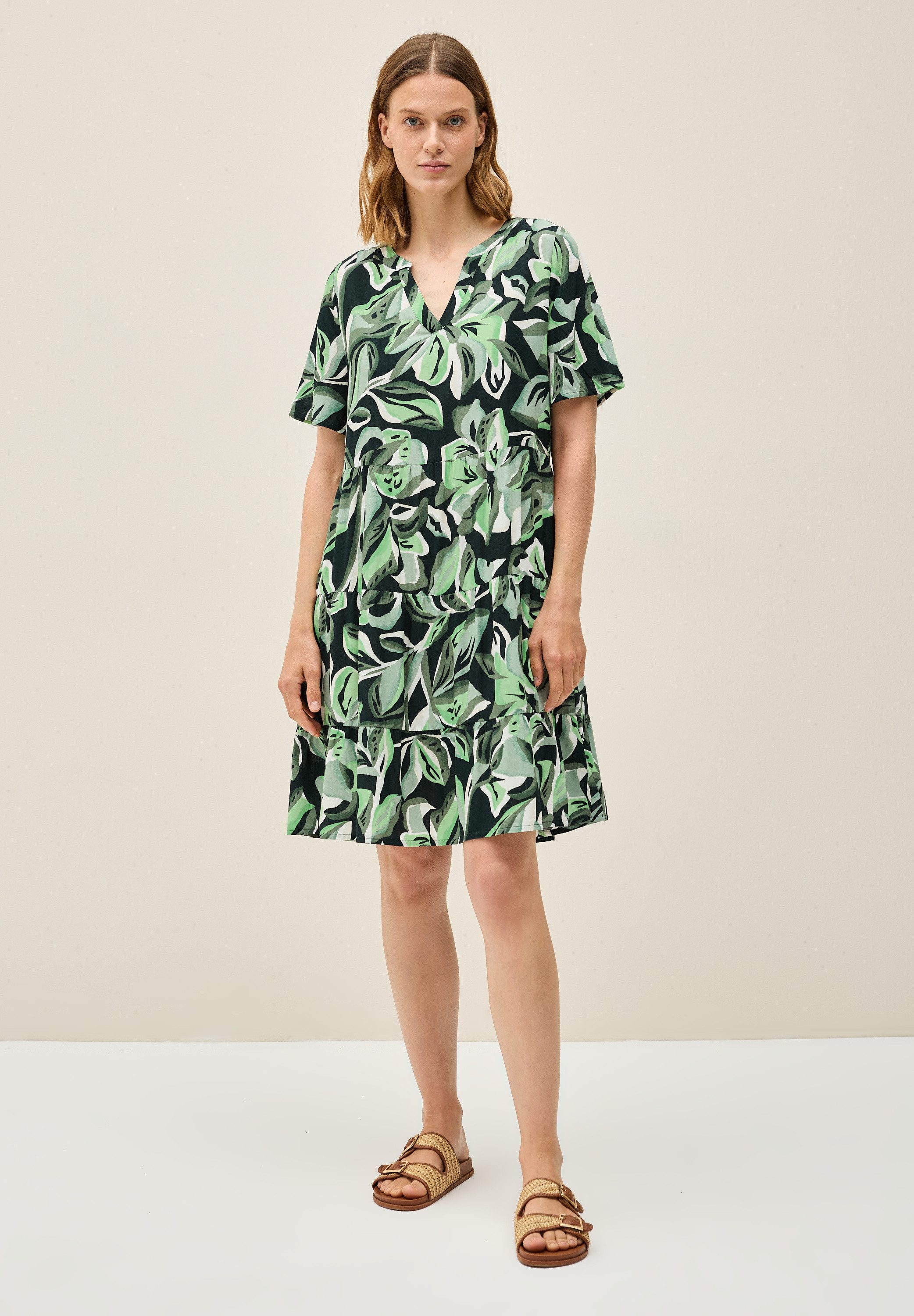 CECIL Sommerkleid mit allover Blumenprint