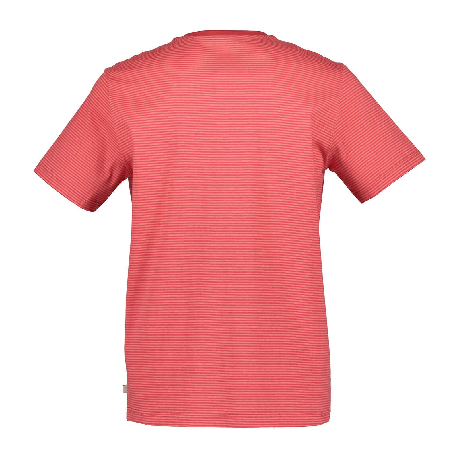 Blue Seven T-Shirt 302852 Herren Kurzarm-Shirt im dezenten Streifen-Design mit Brusttasche