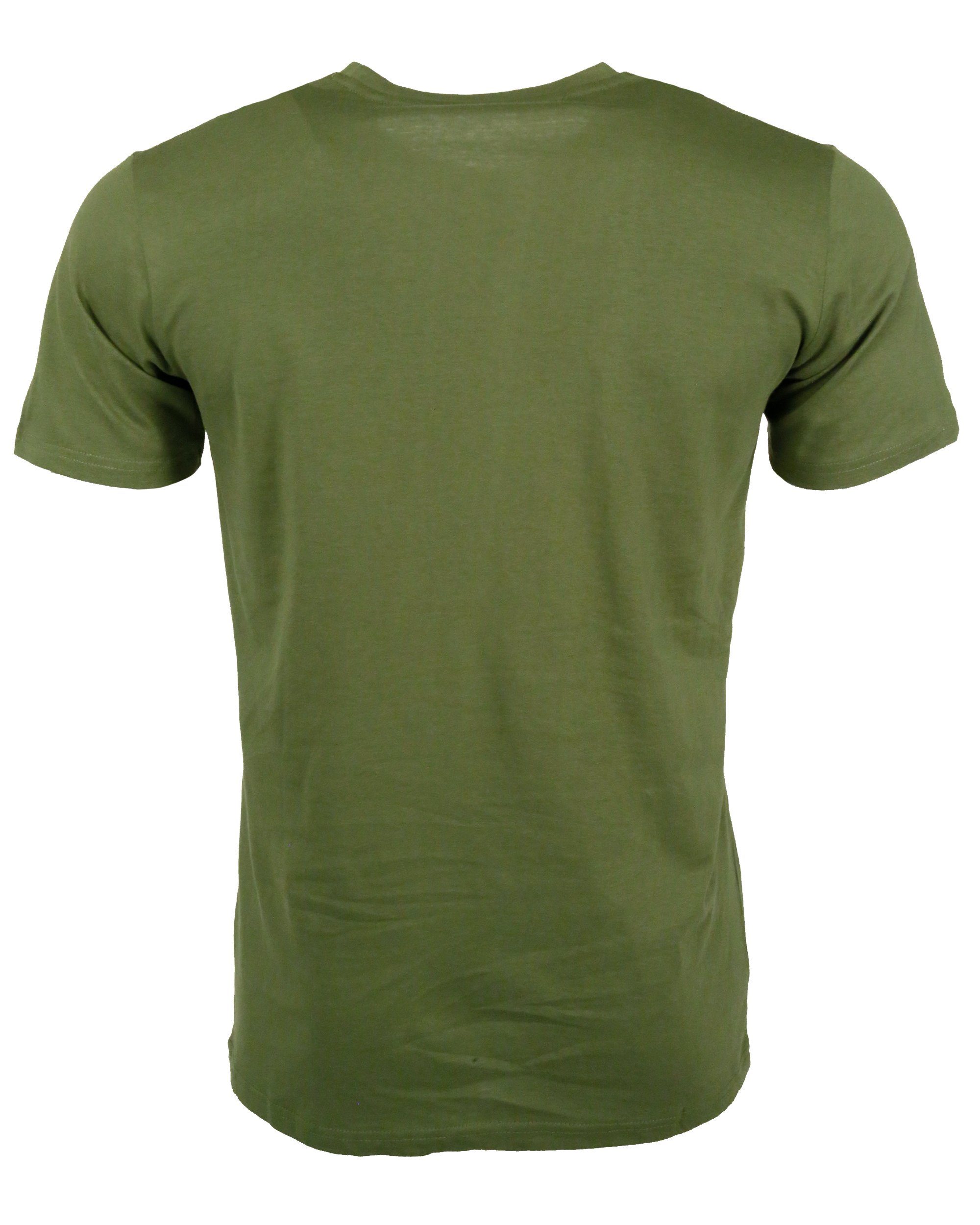 PP201011 GUN TOP olive T-Shirt