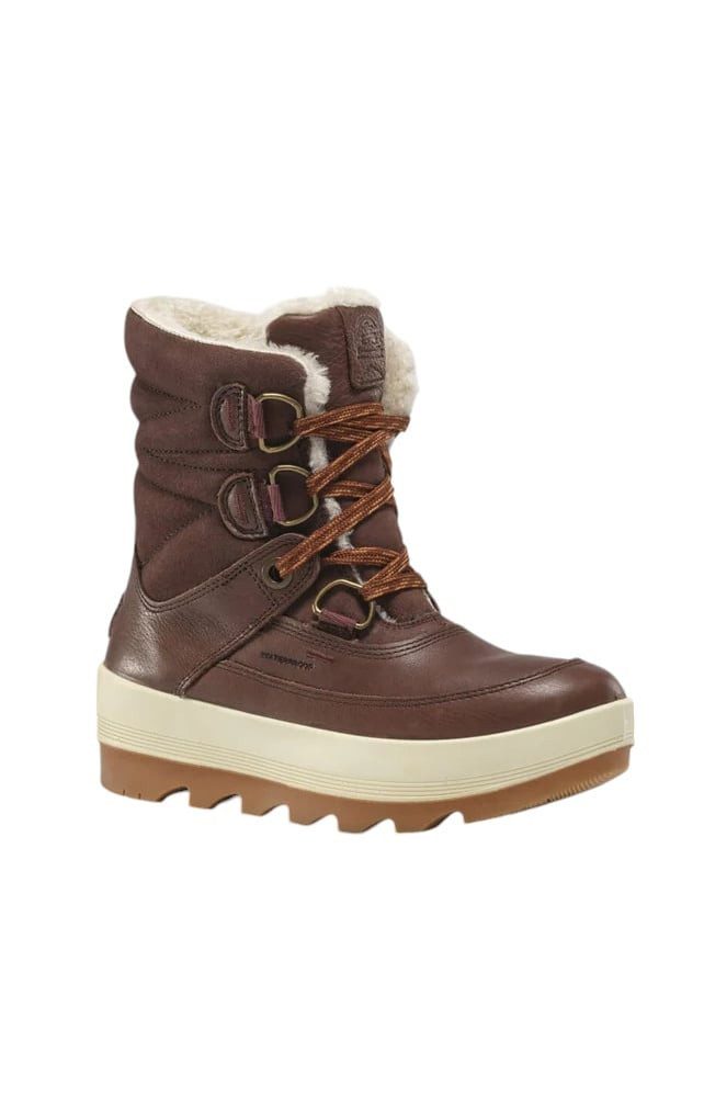 Kamik Celestem (Leder, wasserdicht) dunkelbraun Damen Winterstiefel günstig online kaufen