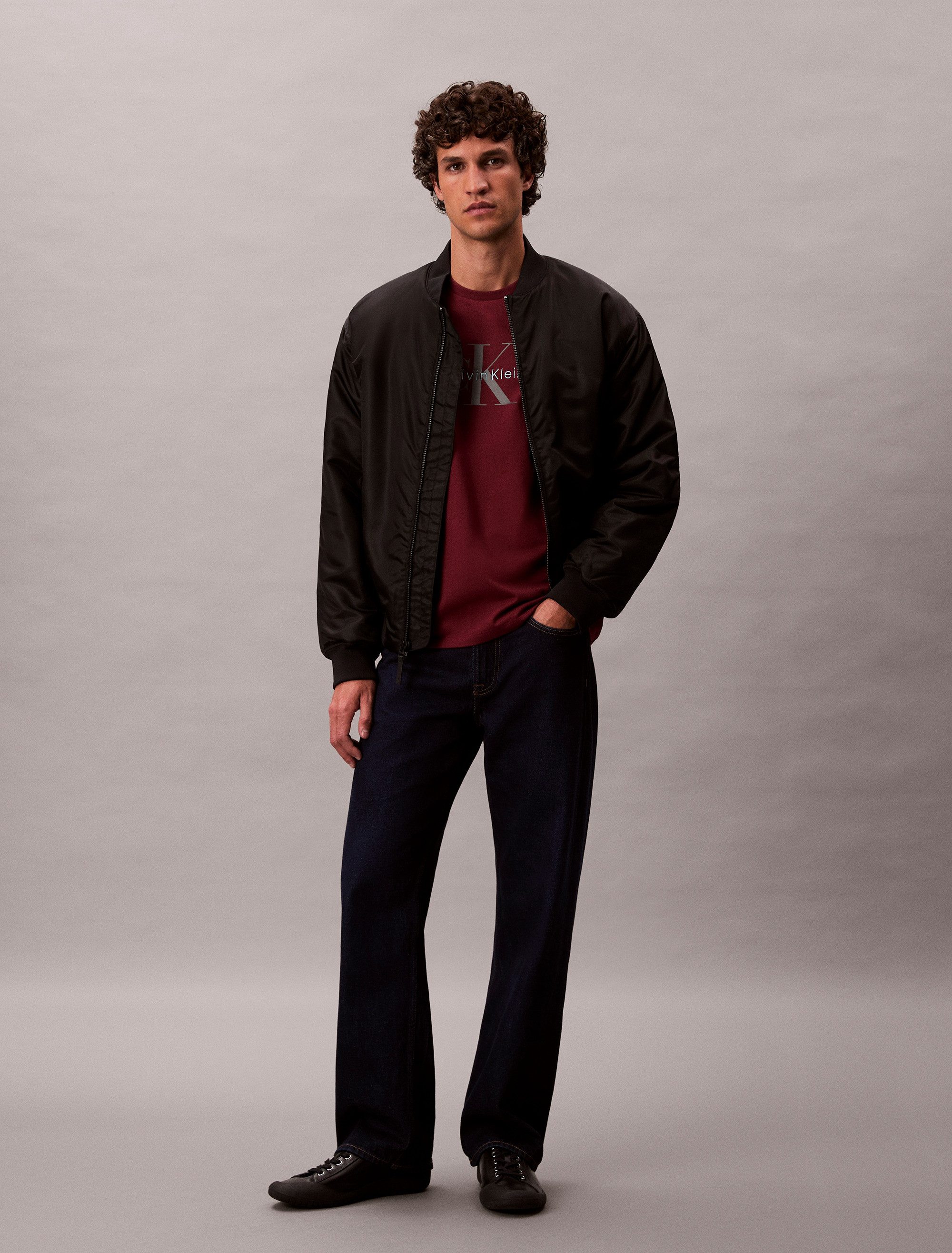 Calvin Klein Jeans T-Shirt SS Hero Monologo Tee 20s Mit Rundhalsausschnitt, günstig online kaufen