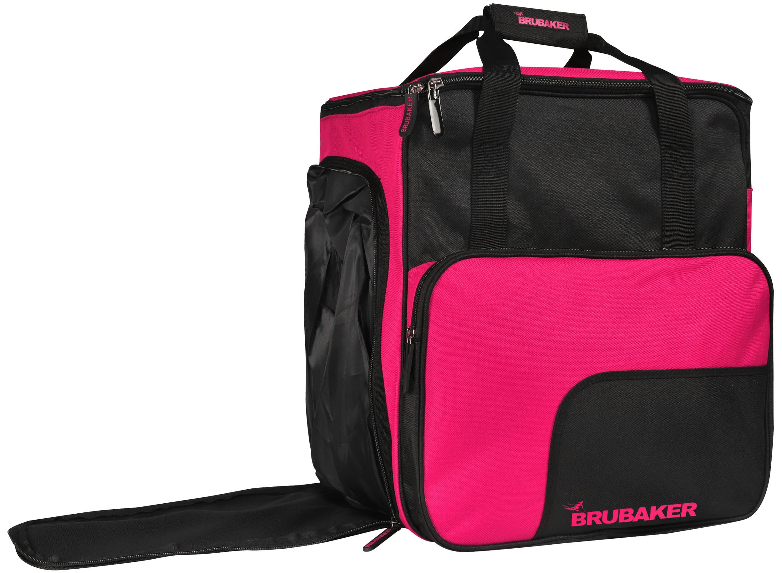 BRUBAKER Sporttasche Skischuhtasche mit Rucksackfunktion und Helmfach (1-tlg., reißfest und schnittfest), Komfort Stiefeltasche für Skischuhe mit Innentasche, Helmtasche