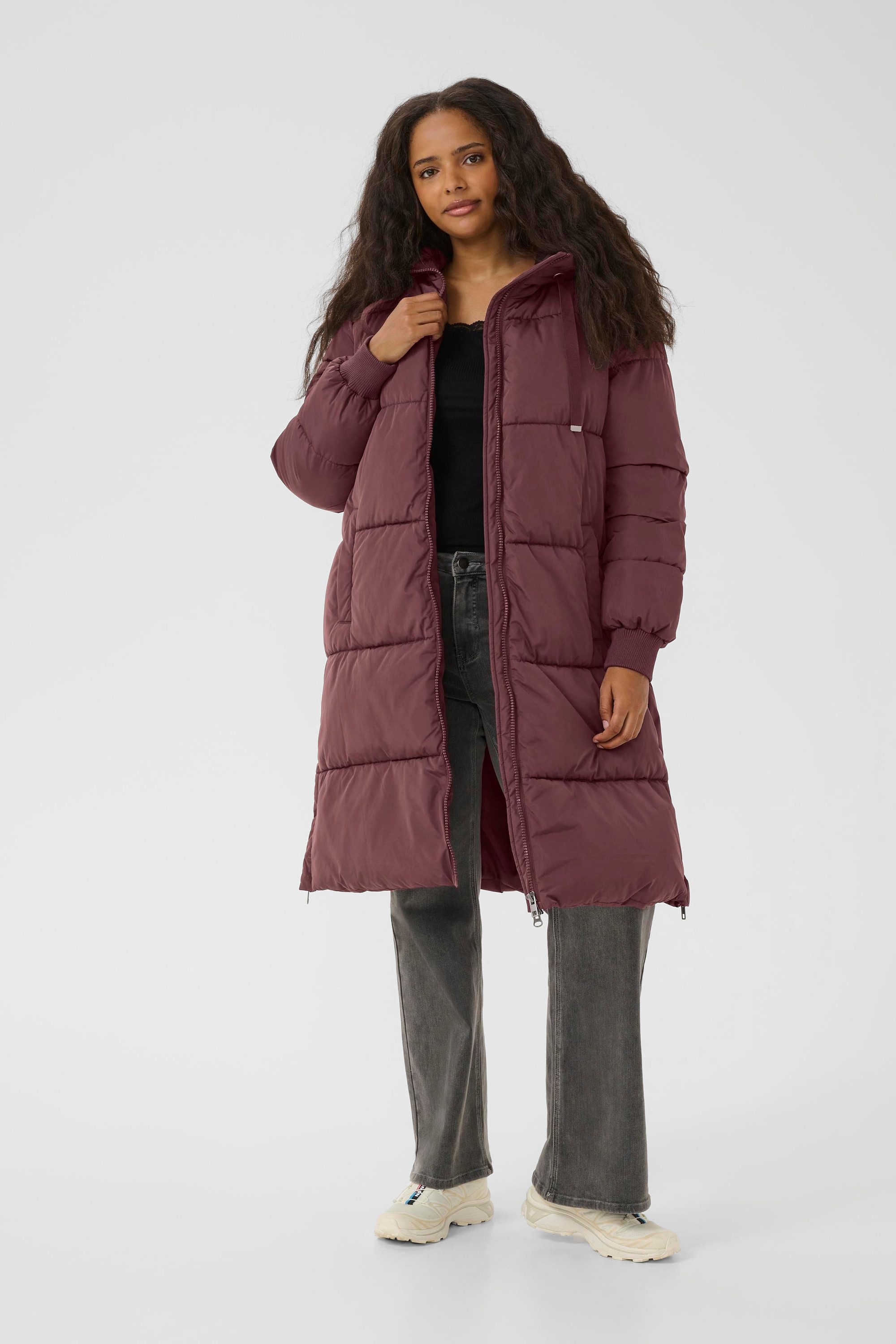 KAFFE Curve Wintermantel Jacke KCniki Große Größen