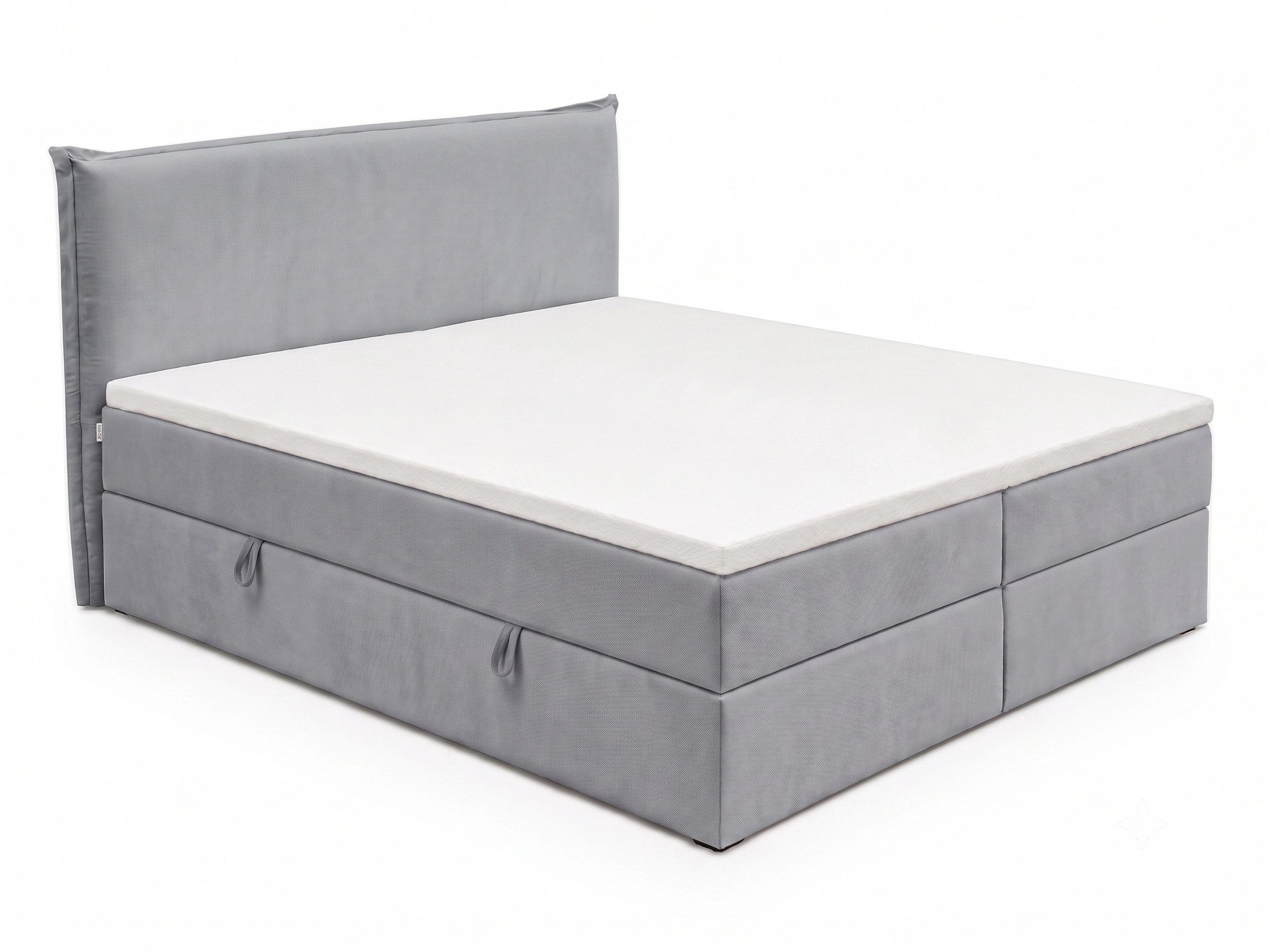 Labett Boxspringbett mit Bettkasten Matratze H3/H4 & Topper LEVI 160x200 180x200 200x200, 7-Zonen Taschenfederkernmatratze H3 oder H4 – Bild 2 von 5