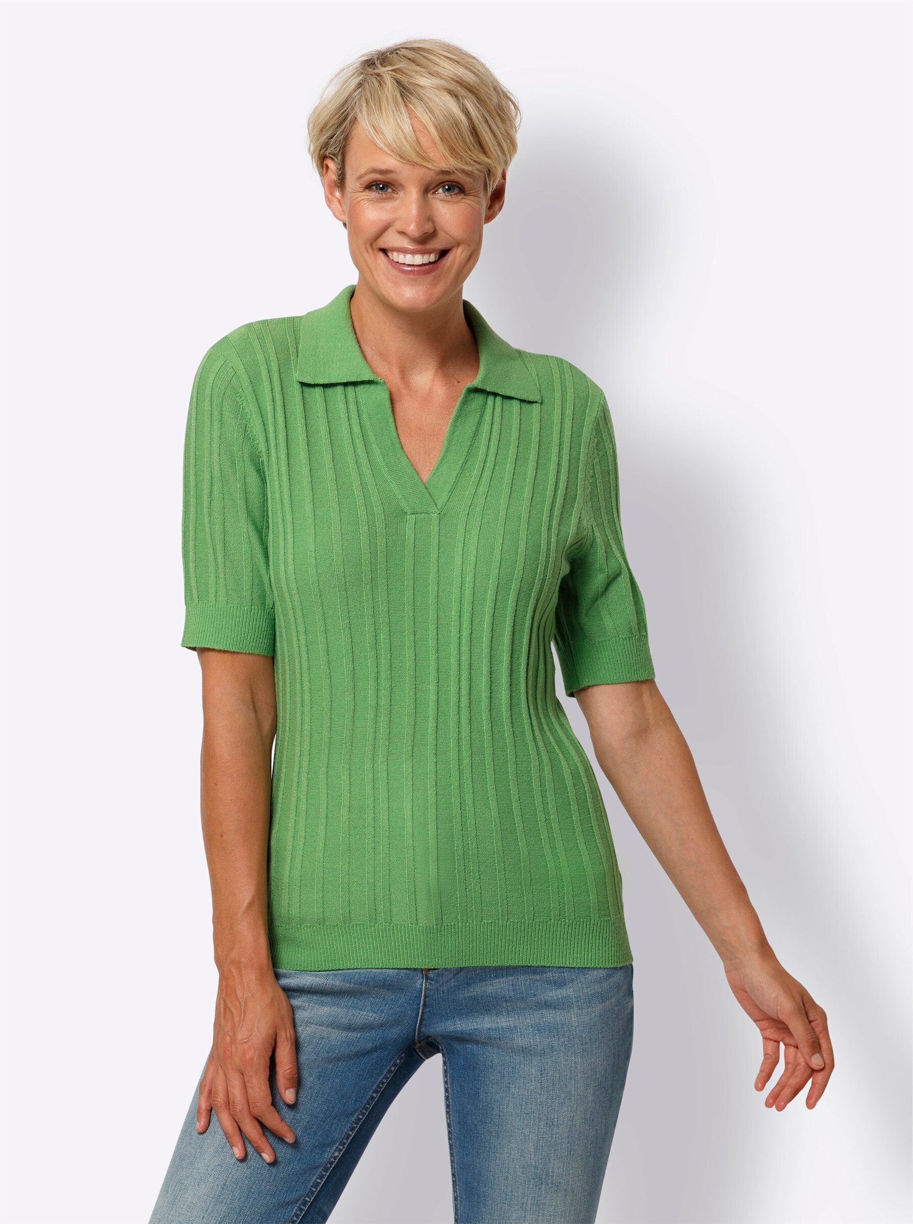 Strickpullover Polopullover