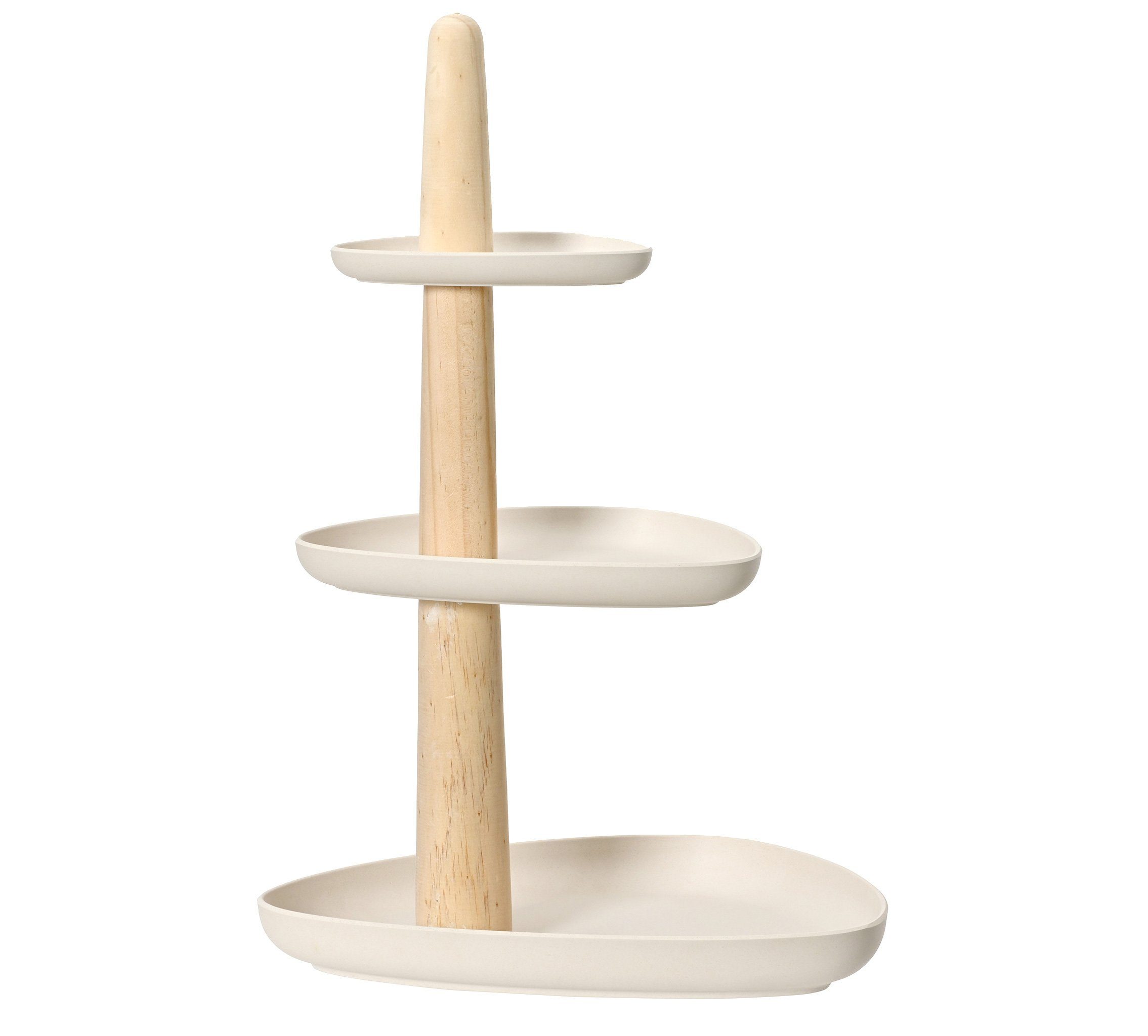 Decoris season decorations Dekoetagere, Etagere mit 3 Ebenen aus Bambus & H günstig online kaufen