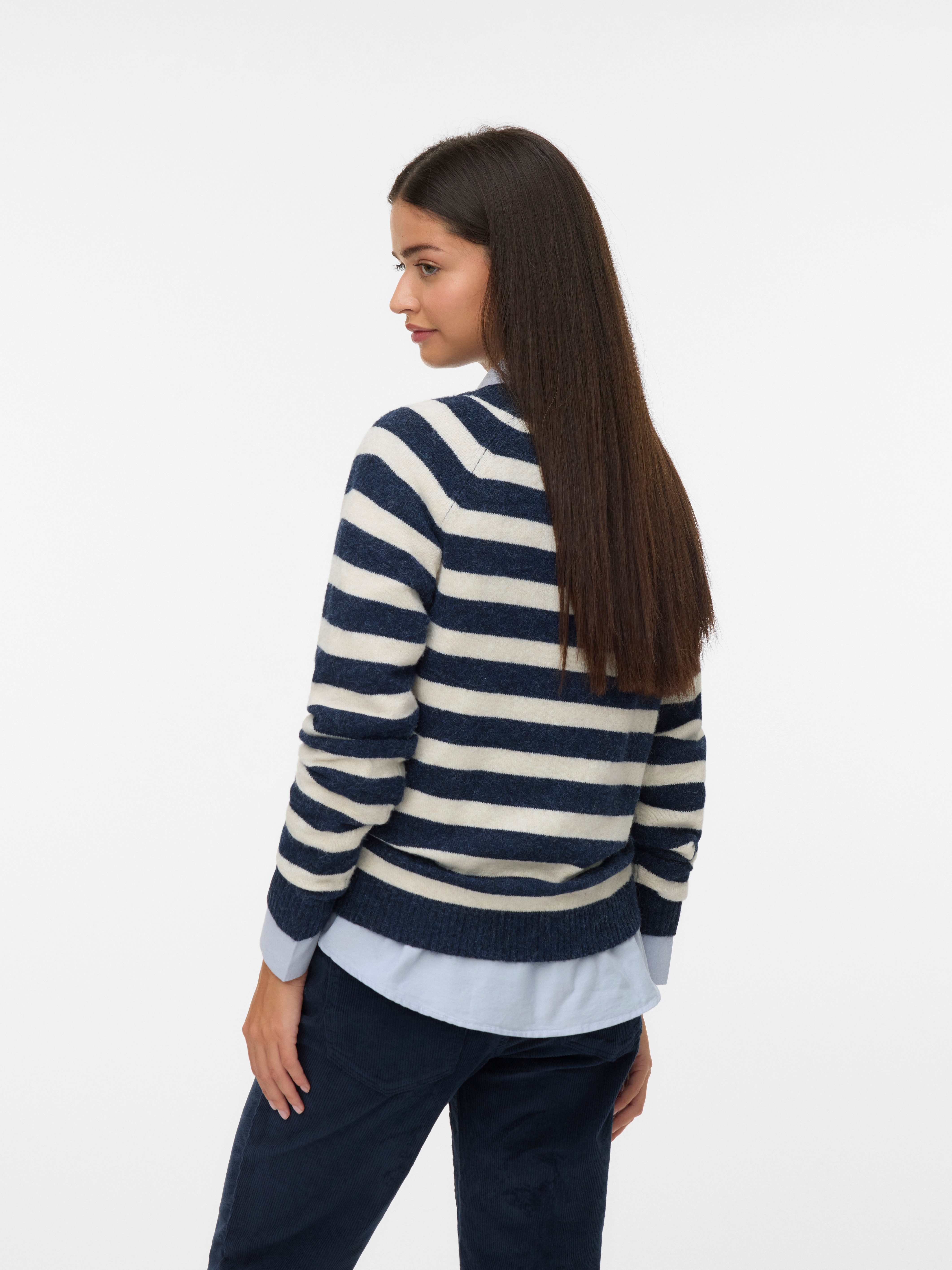 Vero Moda Rundhalspullover VMDOFFY LS O-NECK günstig online kaufen