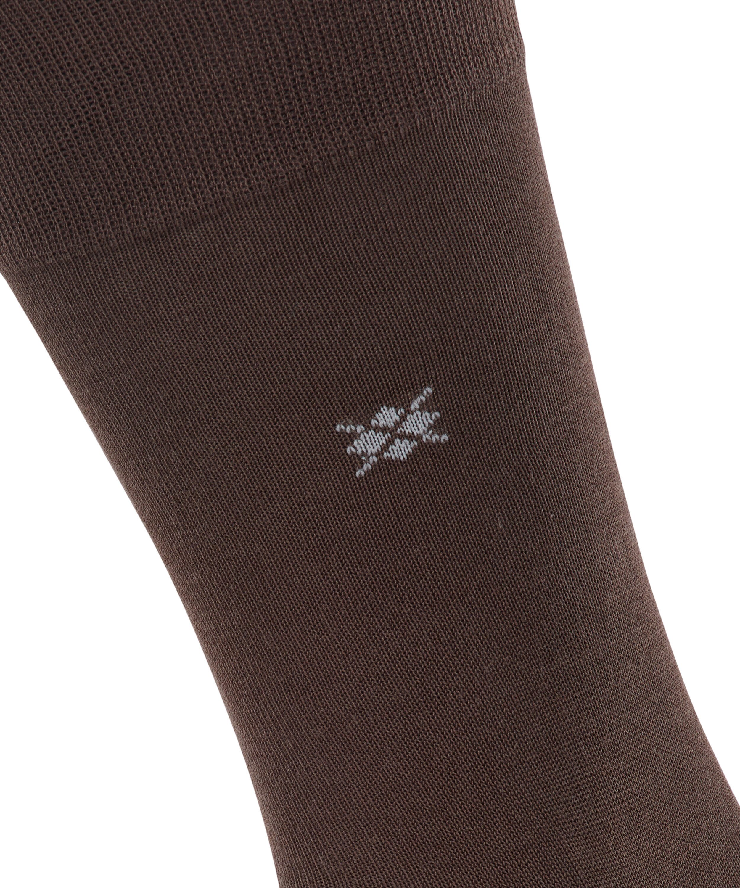 Burlington Socken Dublin Socken mit feiner Baumwolle (1-Paar) mit feiner Baumwolle