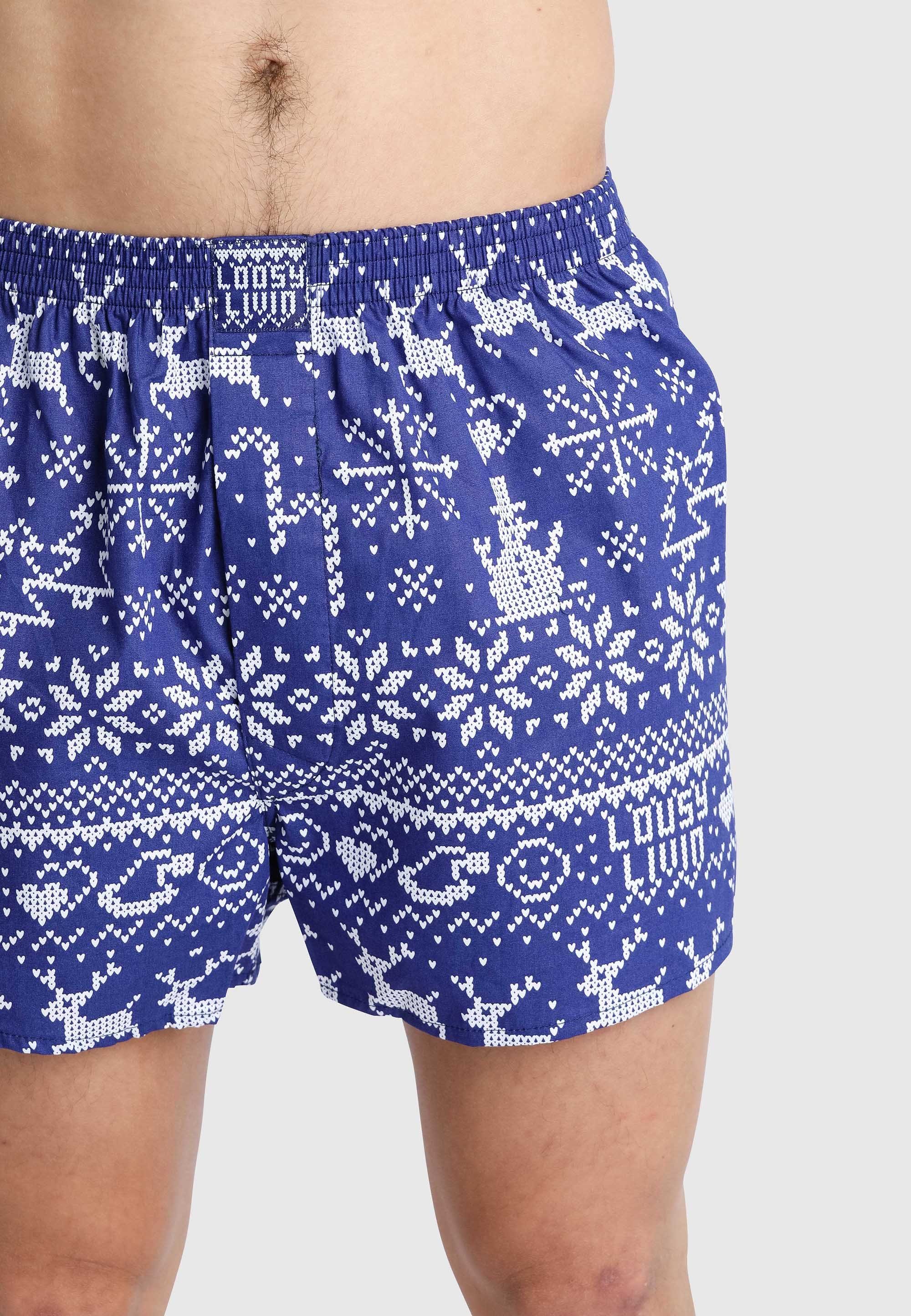 Lousy Livin Boxershorts 2Pack Scandi Boxershorts mit buntem Design