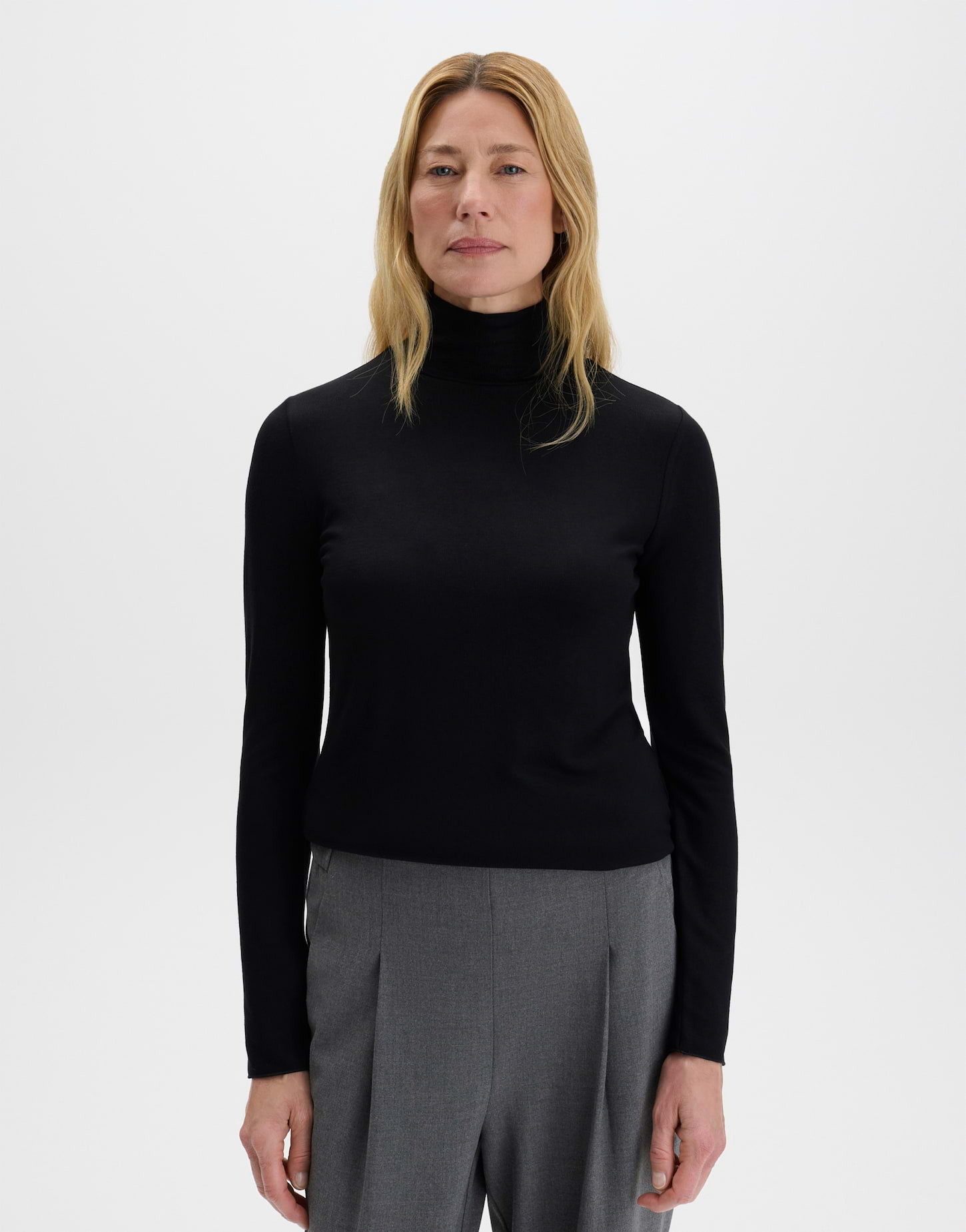 someday Rollkragenshirt Kirosie soft aus fließender Viskose