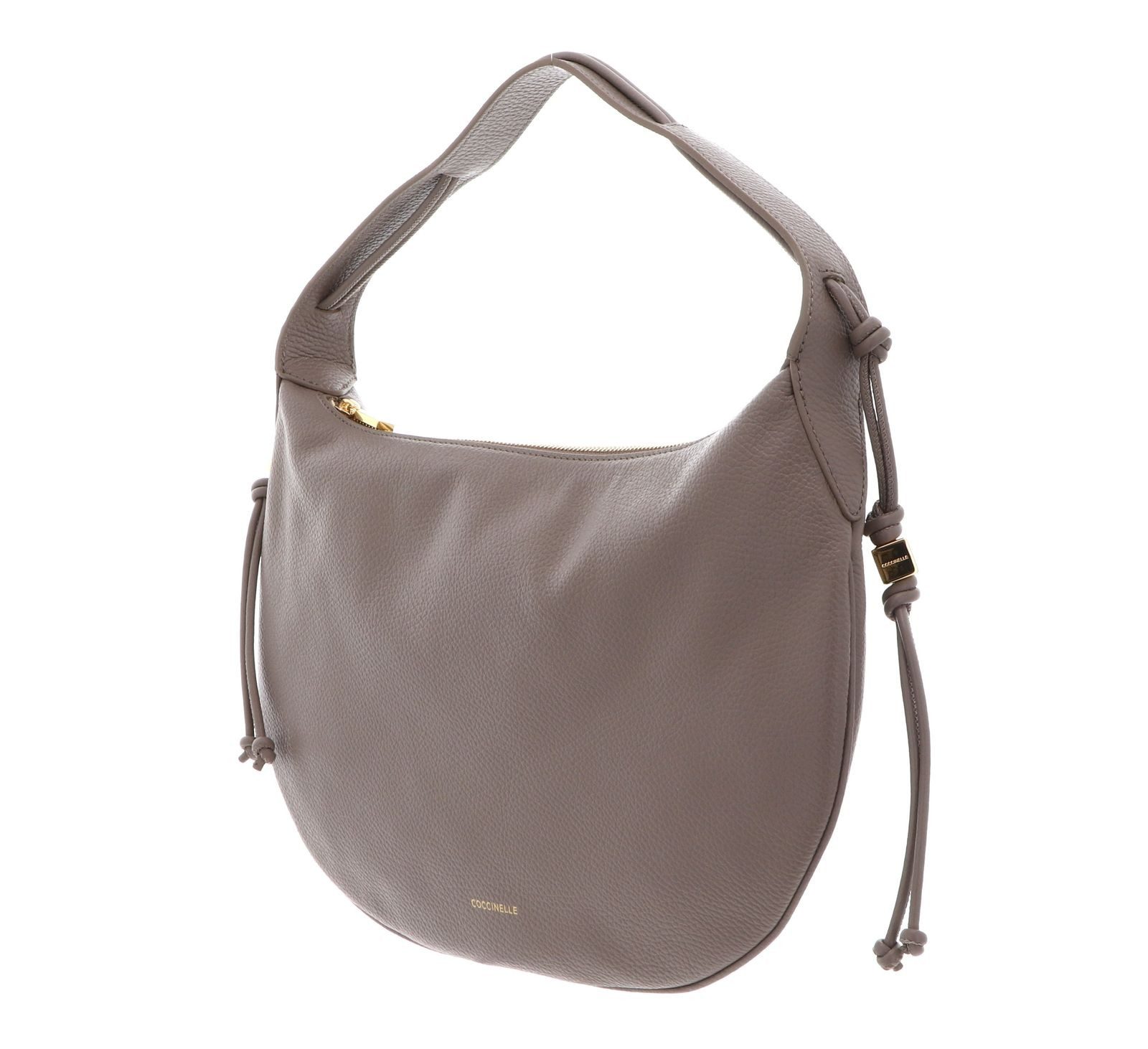 COCCINELLE Schultertasche Shoulder Bag Grained Leather, aus echtem Rindsleder
