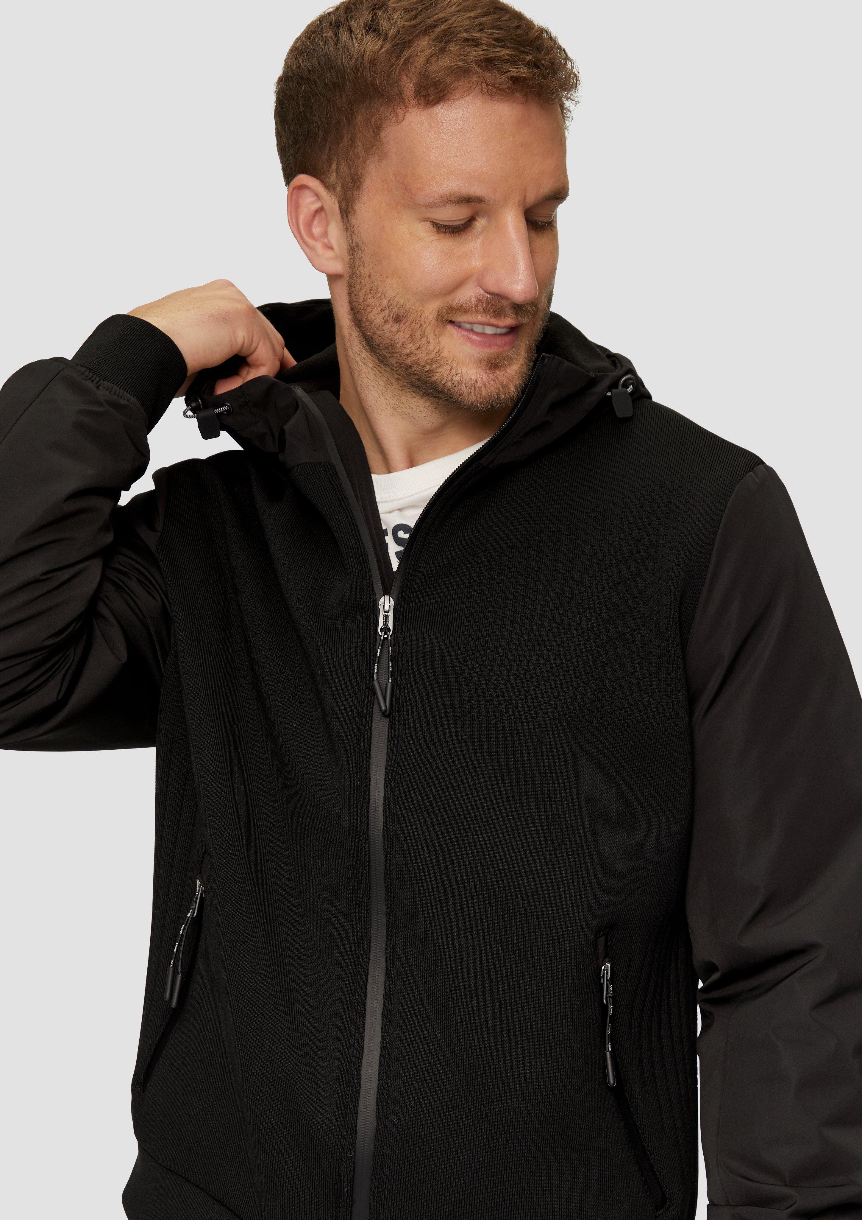 s.Oliver Allwetterjacke Jacke mit innovativem Materialmix günstig online kaufen