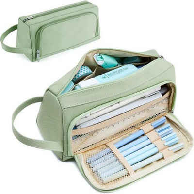 Fivejoy Federmäppchen Federmäppchen Etui Große Kapazität 2 Fach Federtaschen Mäppchen