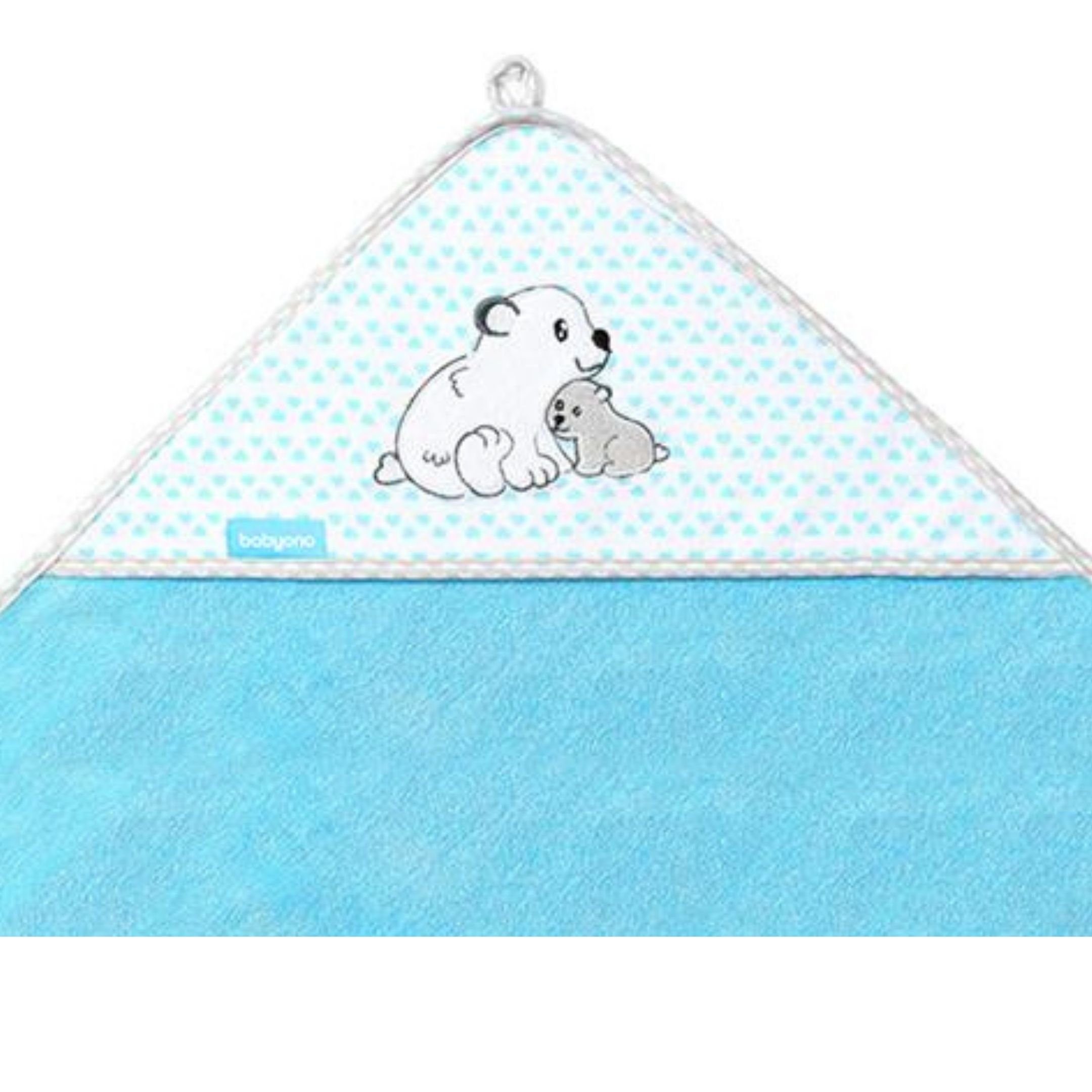 babyono Kapuzenhandtuch Baby Kind Kapuzenbadetuch Bambus günstig online kaufen