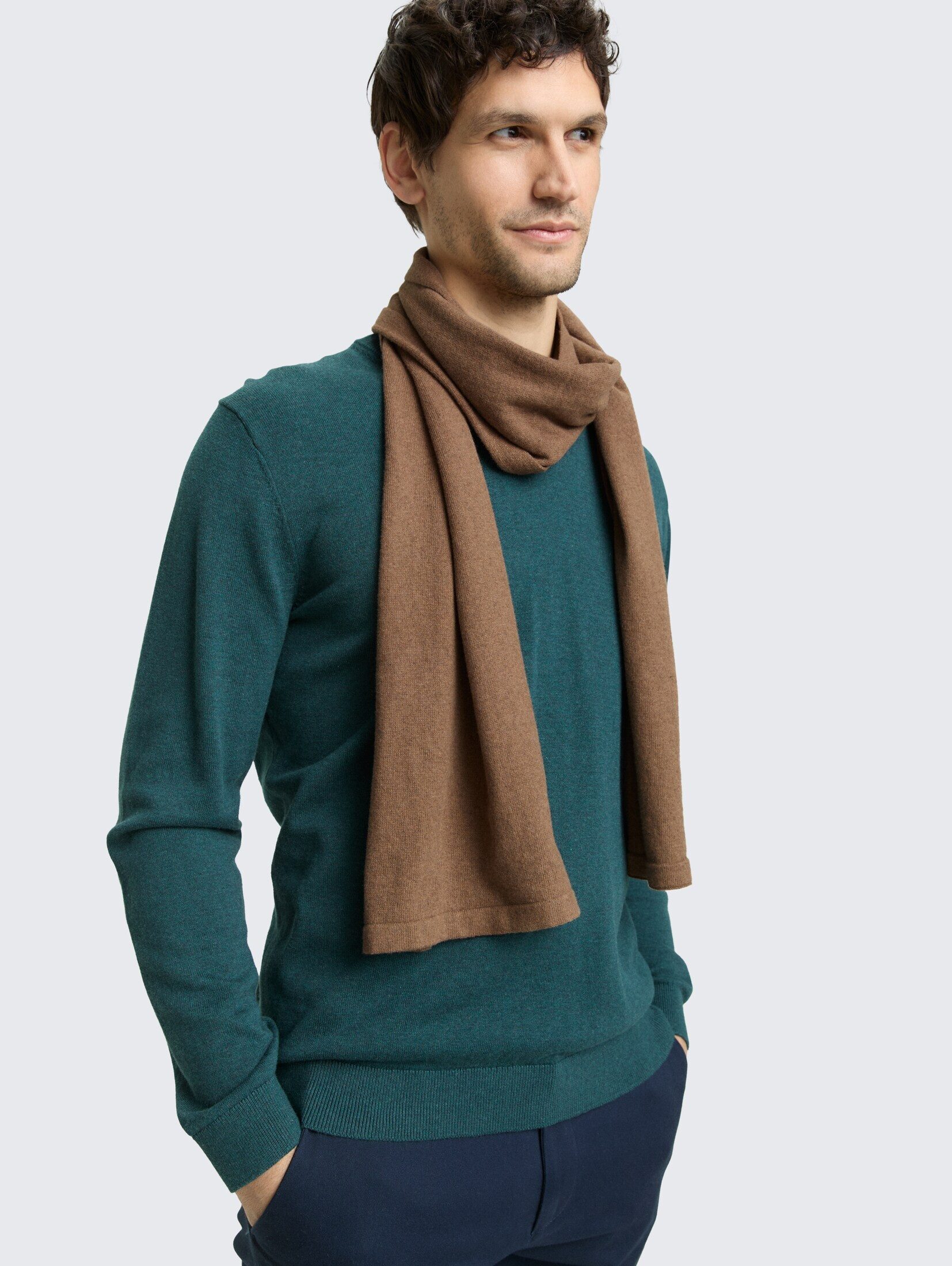 TOM TAILOR Strickschal Accessoire, Schal mit Kaschmir-Anteil günstig online kaufen