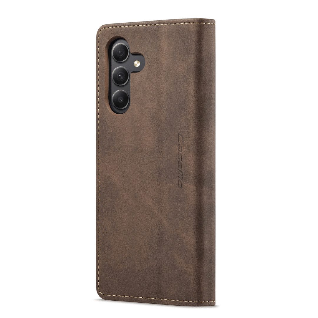 SmartUP Smartphone-Hülle für Samsung Galaxy A17 5G Klapphülle Fliphülle Tasche Case Cover Etui 6,7 Zoll, Integrierte Standfunktion, zwei Kartenfächer – Bild 4 von 5