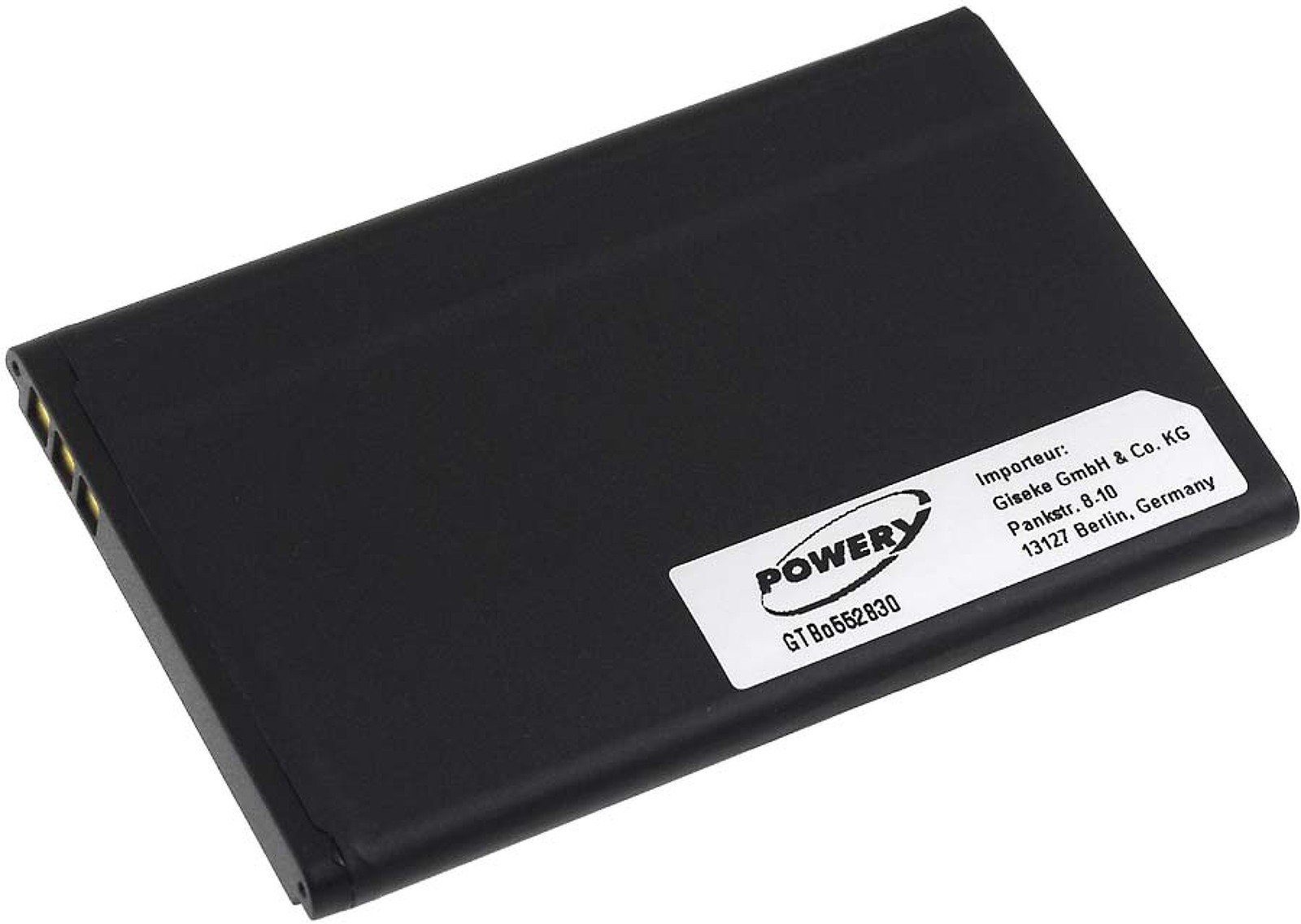 Powery Akku für Nokia 3310 (2017 Version) Handy-Akku 1200 mAh (3.7 V)