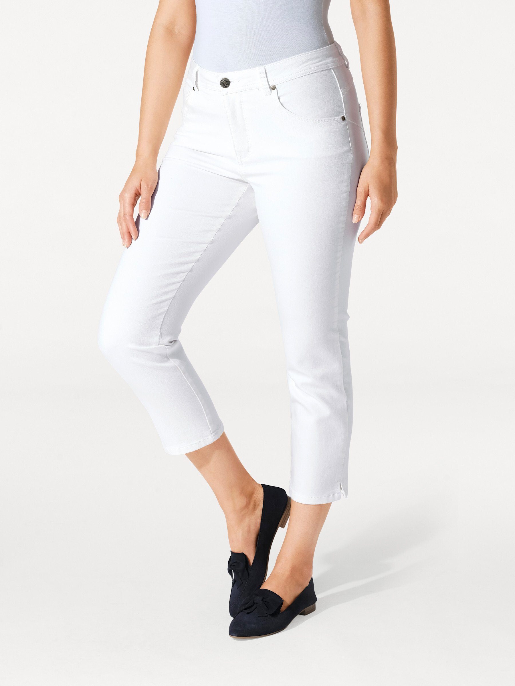 heine Bequeme Jeans Bauchweg-Jeans normal