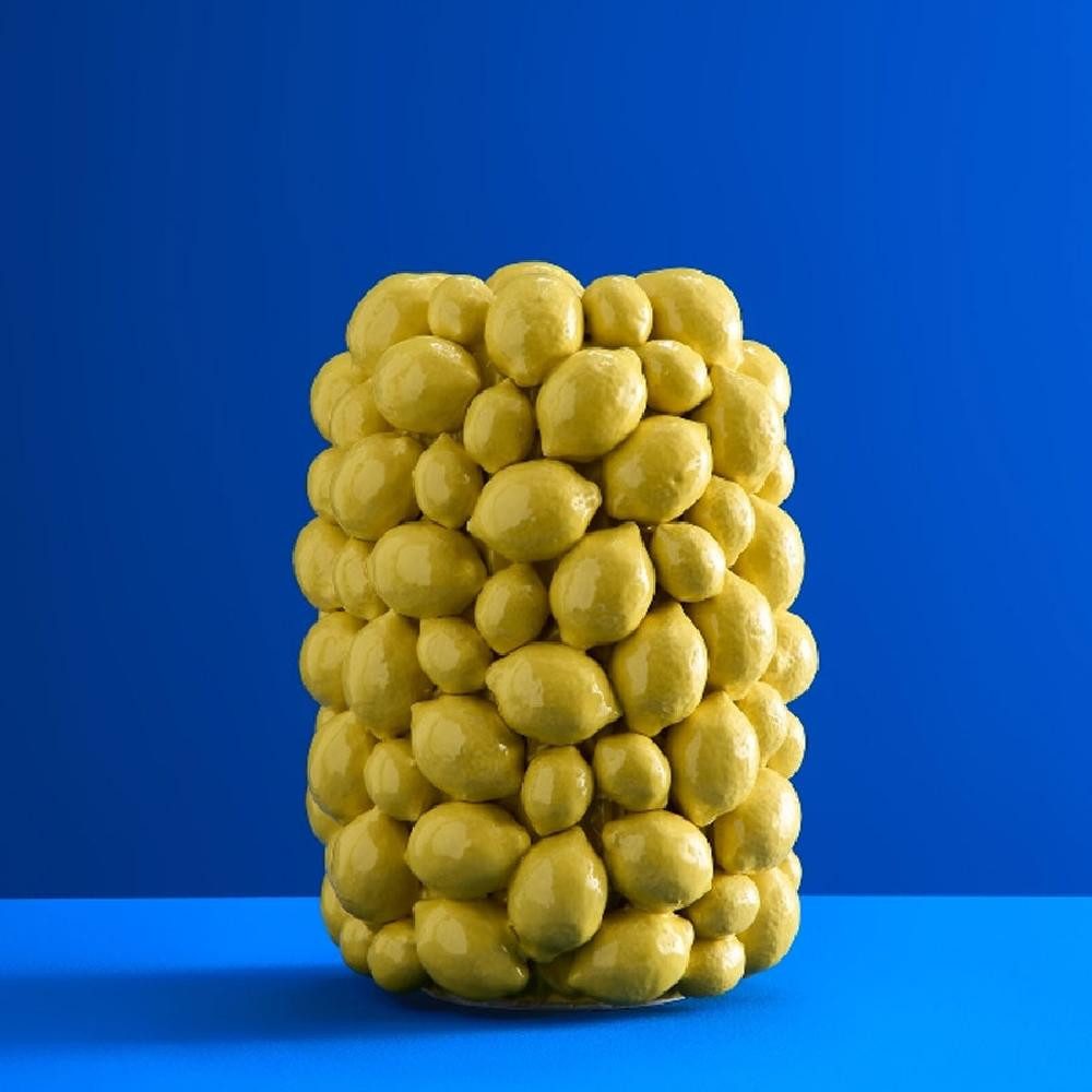 Werner Voß Dekovase Vase Zitrone Gelb (26cm)