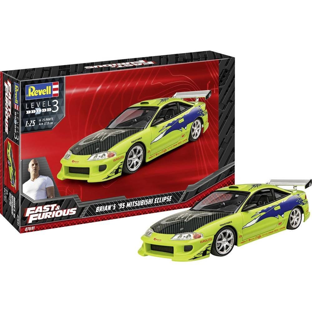Modellauto 1:25 Fast & Furious Brian's 1995 Mitsubishi