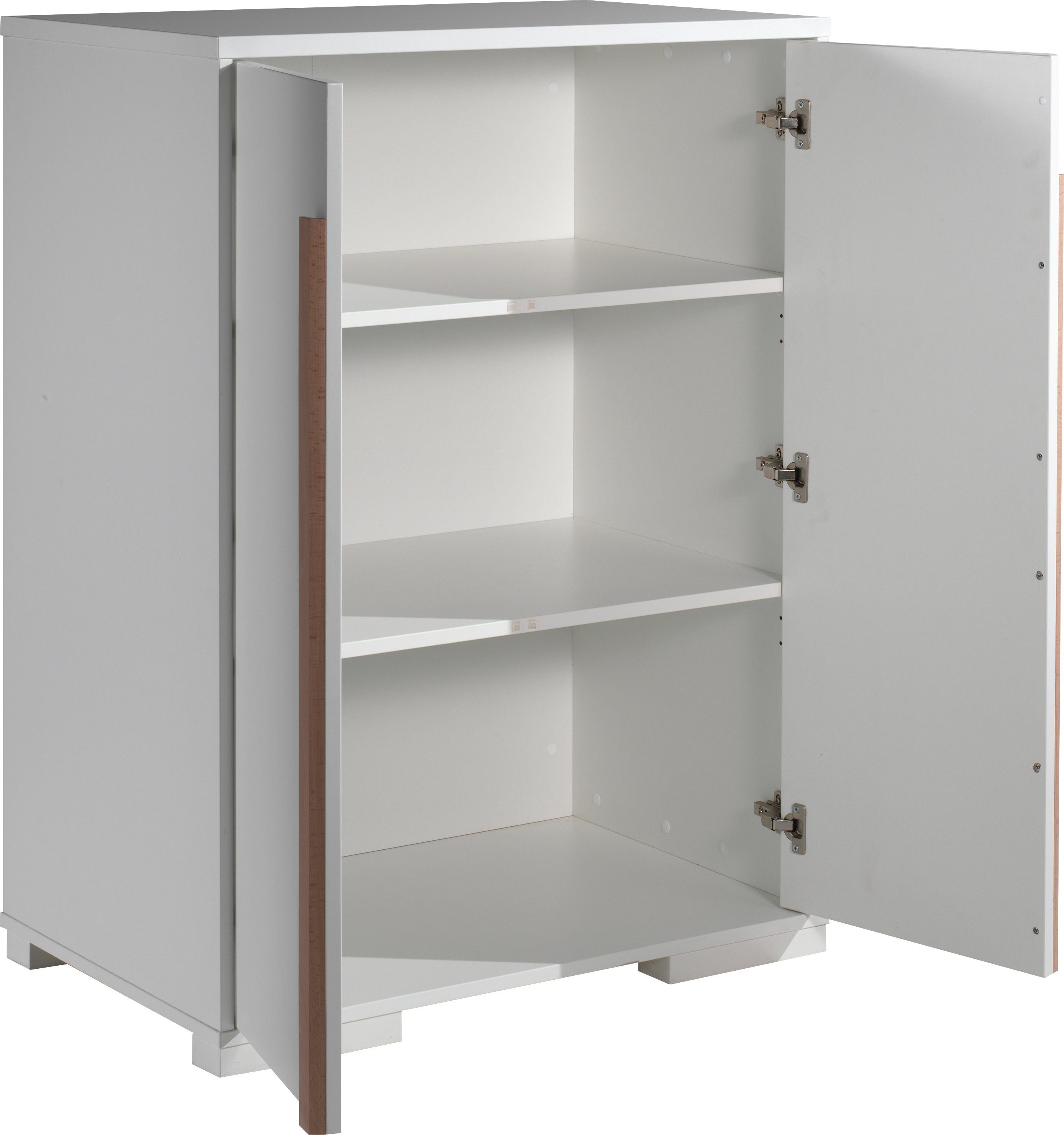 Vipack Kleiderschrank London, Kinderkleiderschrank (Made in Europe) Wäscheschrank, mit Melamin-Oberfläche und Soft-Close