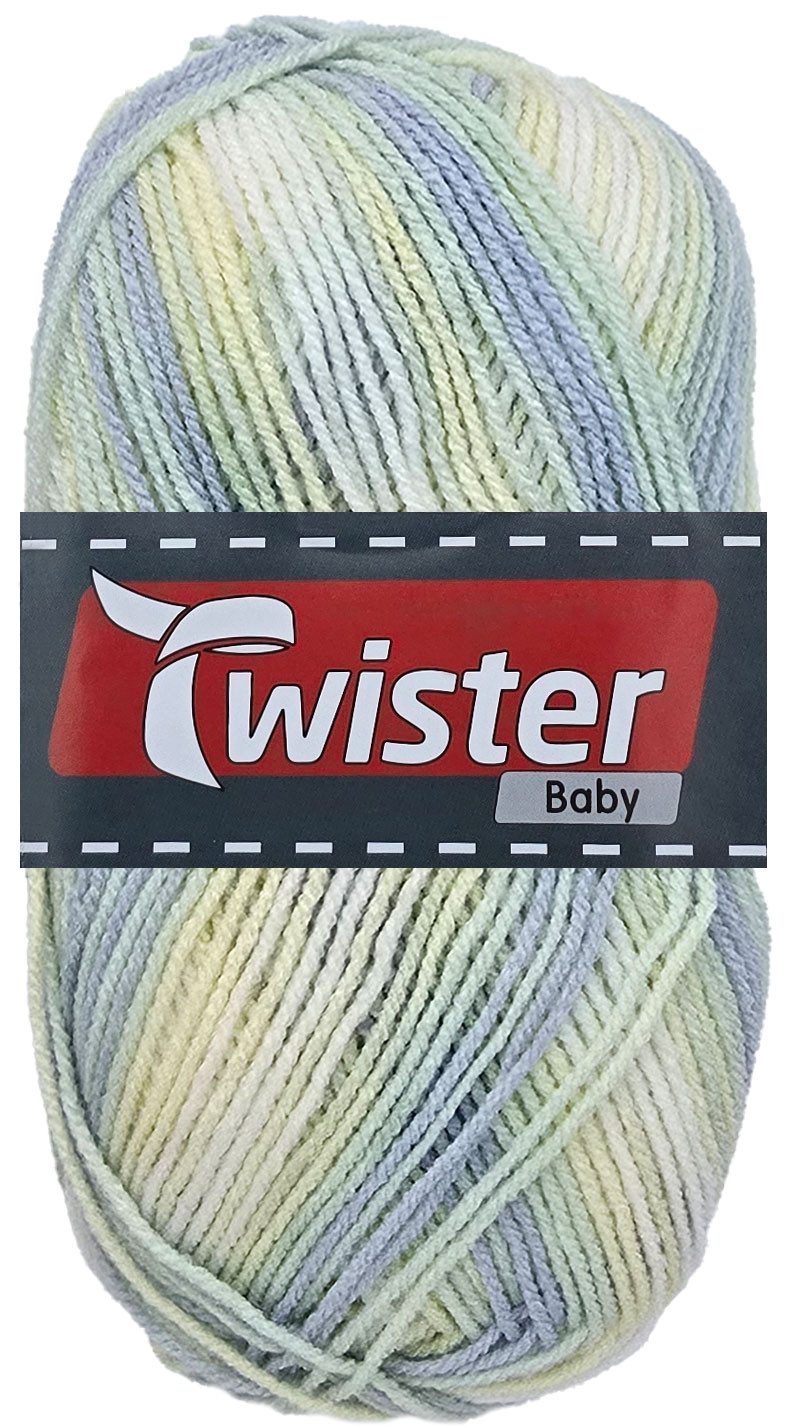 Kurtenbach 50 Gramm Twister Baby aus 100 % Polyacryl Farbauswahl Bastelgarn