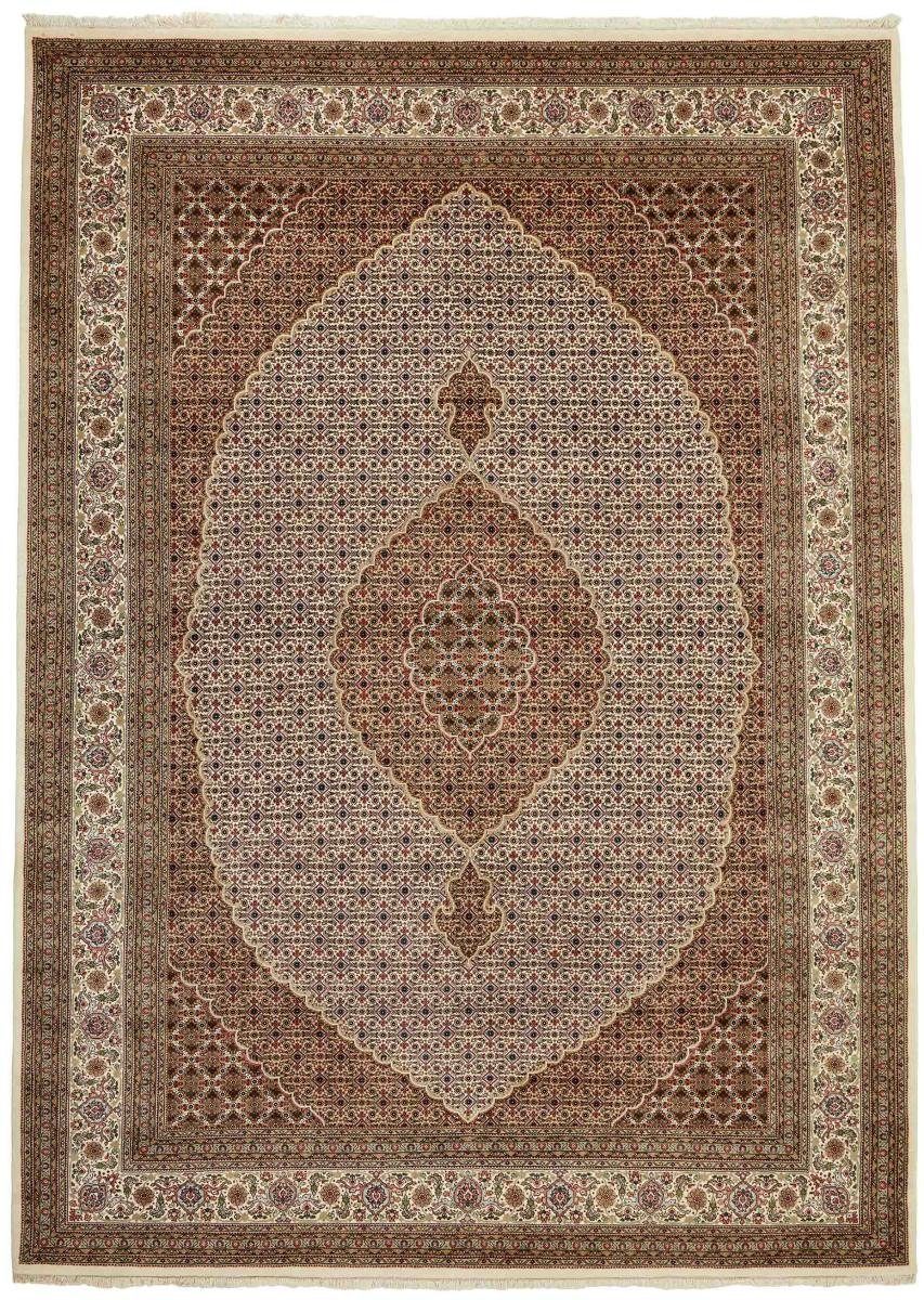 Orientteppich, Höhe: 12 Trading, Orientteppich rechteckig, Täbriz mm Handgeknüpfter Nain 254x352 Royal Indo