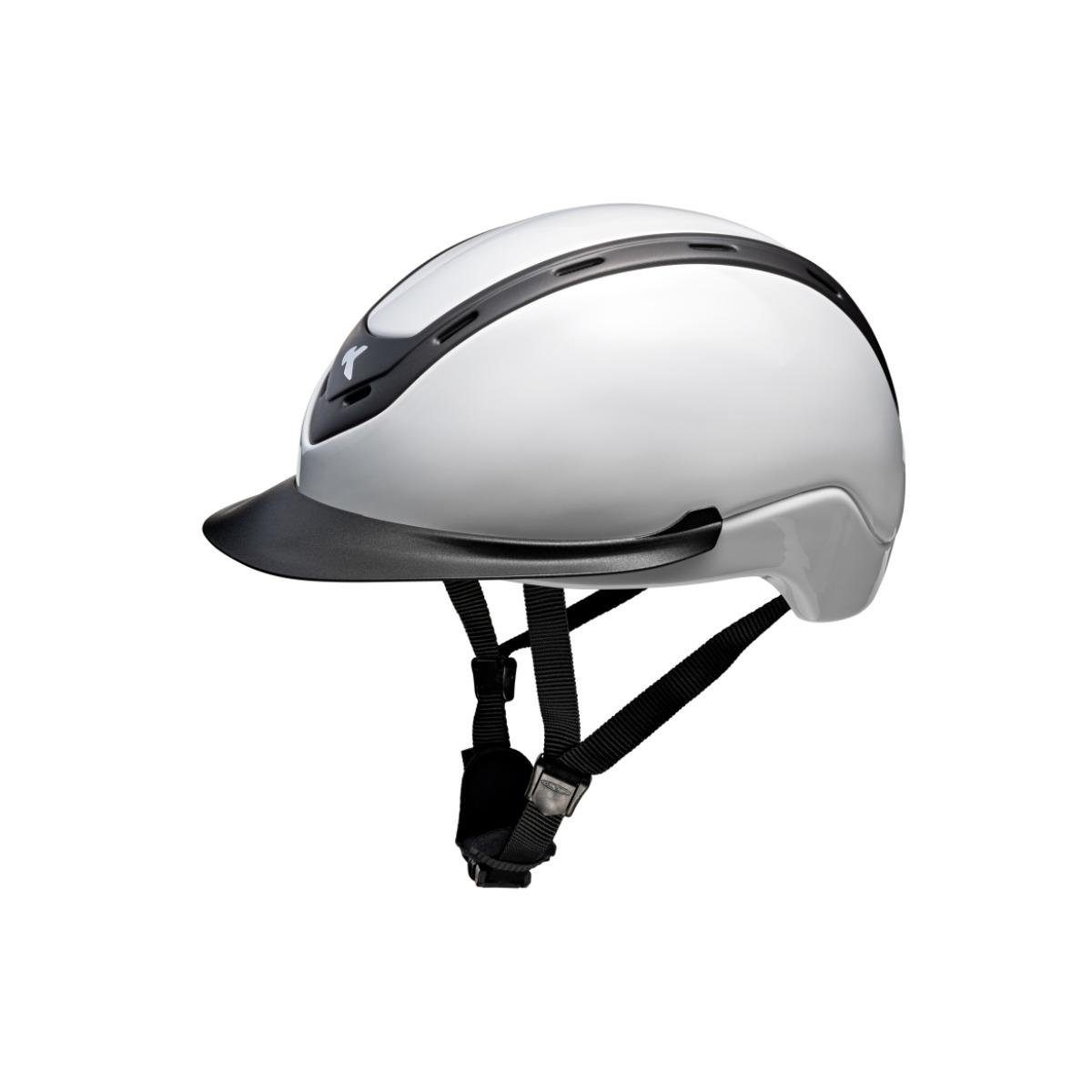 KED Helmsysteme Reithelm 21305521006 - Nomic L, white glossy