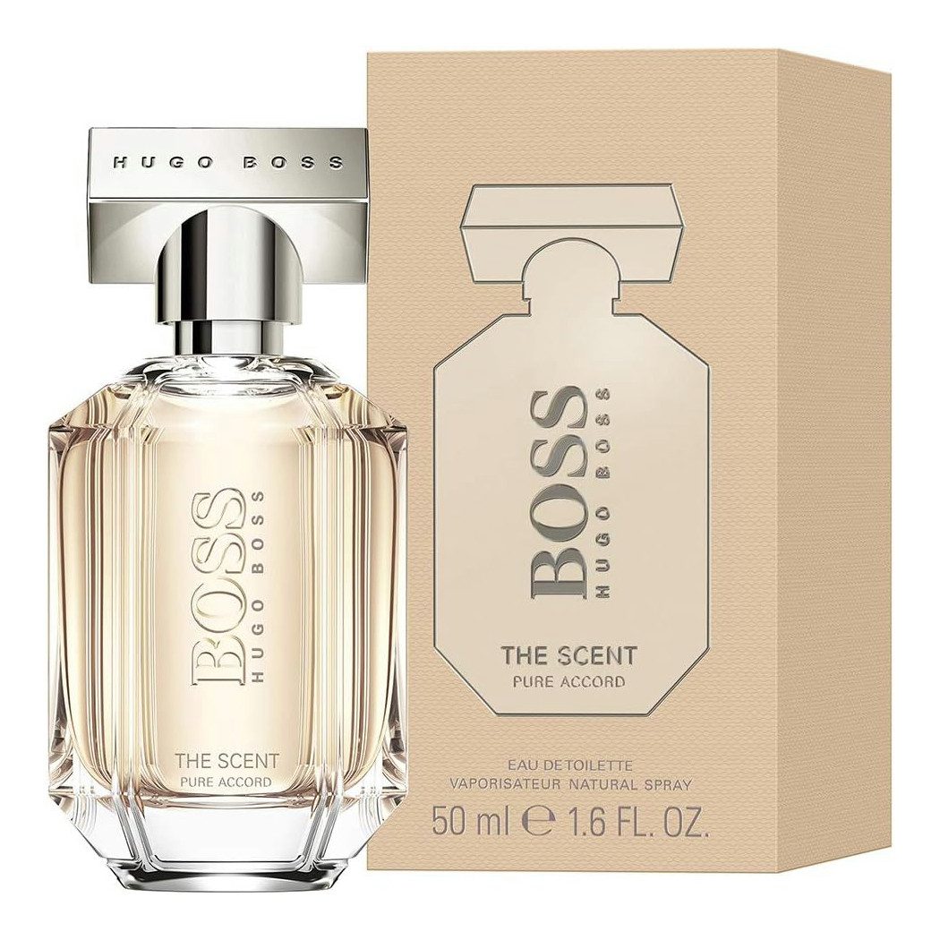 HUGO Eau de Toilette Hugo Boss The Scent Pure Accord Eau de Toilette für Damen