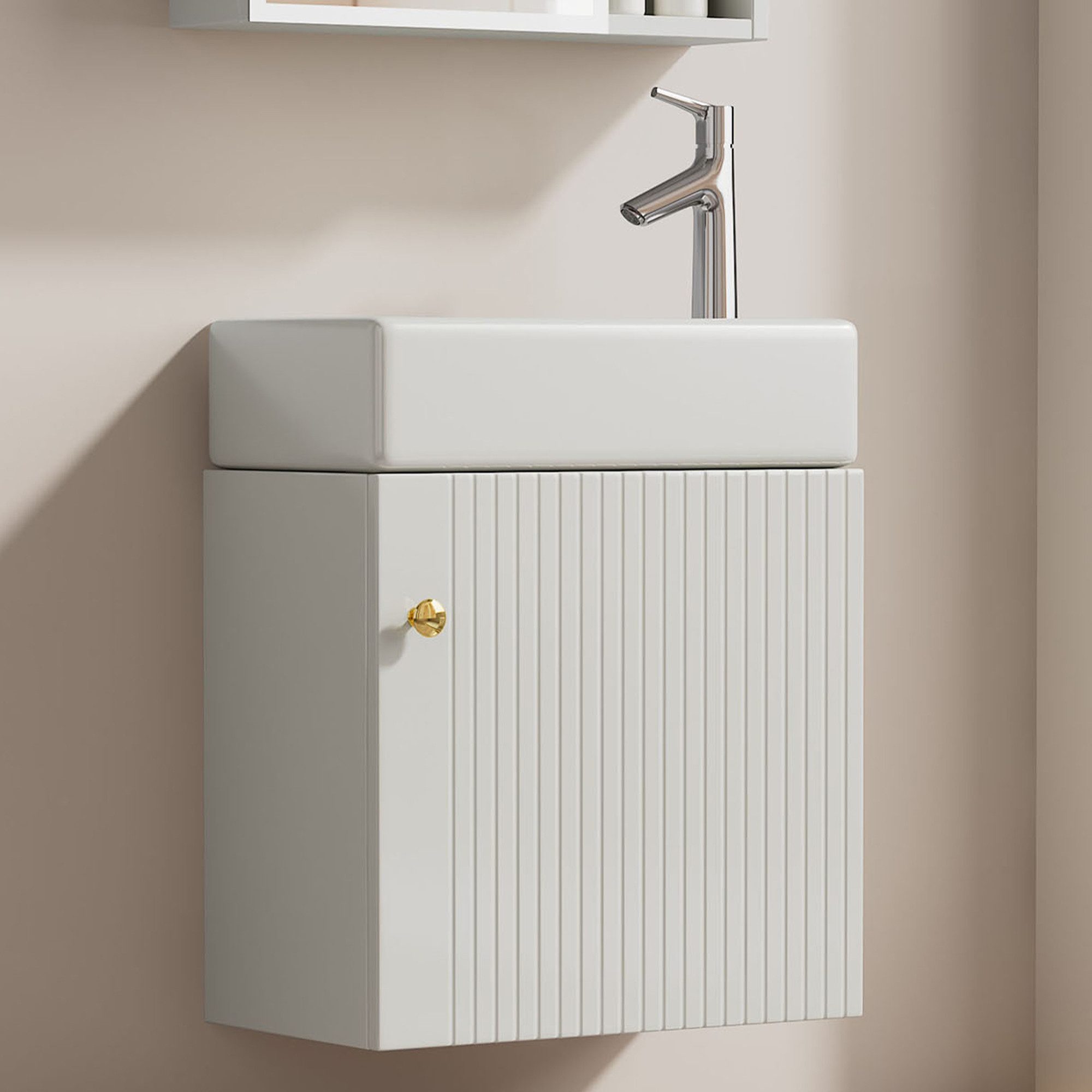 Flieks Waschtisch (1-St., Badschrank mit Keramikbecken günstig online kaufen