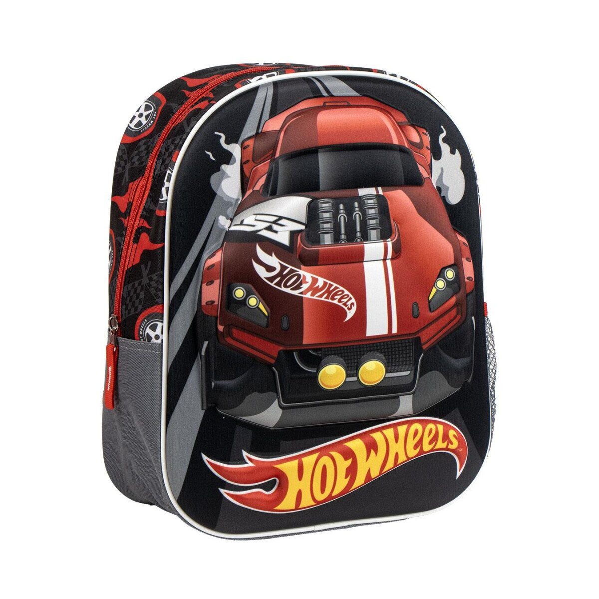 Hot Wheels Kinderrucksack Hot Wheels Turbo 3D Rucksack, Tasche 31 cm (1-tlg)