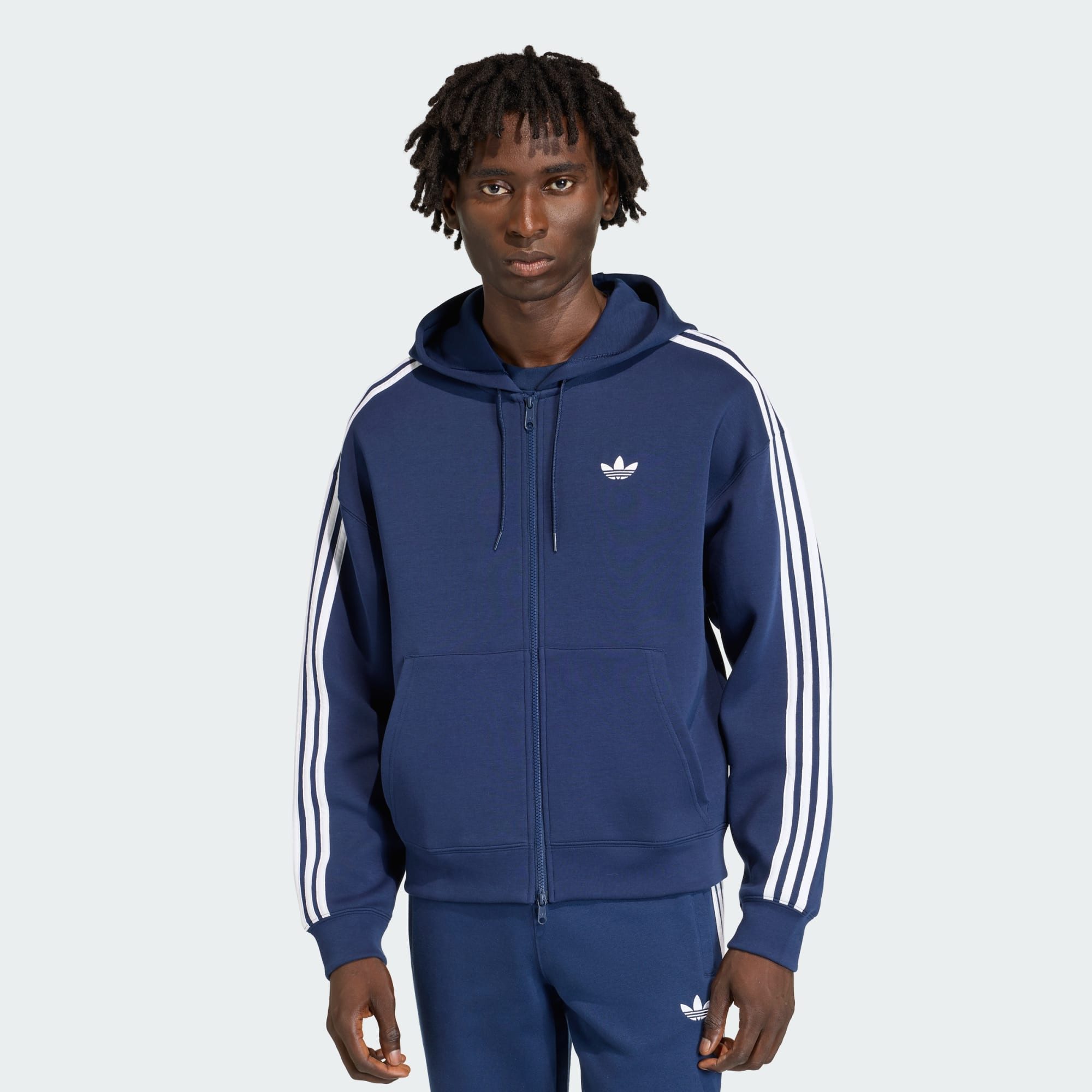 adidas Originals Crop-Top ADIDAS ADICOLOR SPACER OVERSIZED KAPUZENJACKE (1- günstig online kaufen