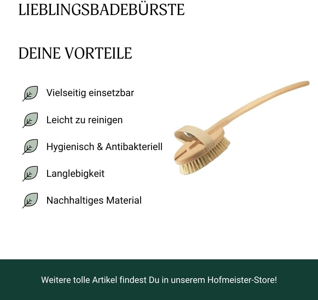 Hofmeister Badebürste