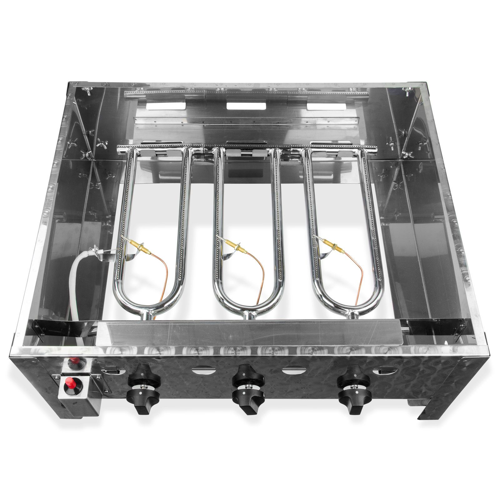 DEMA Gasgrill Gasbräter 3 Flammen