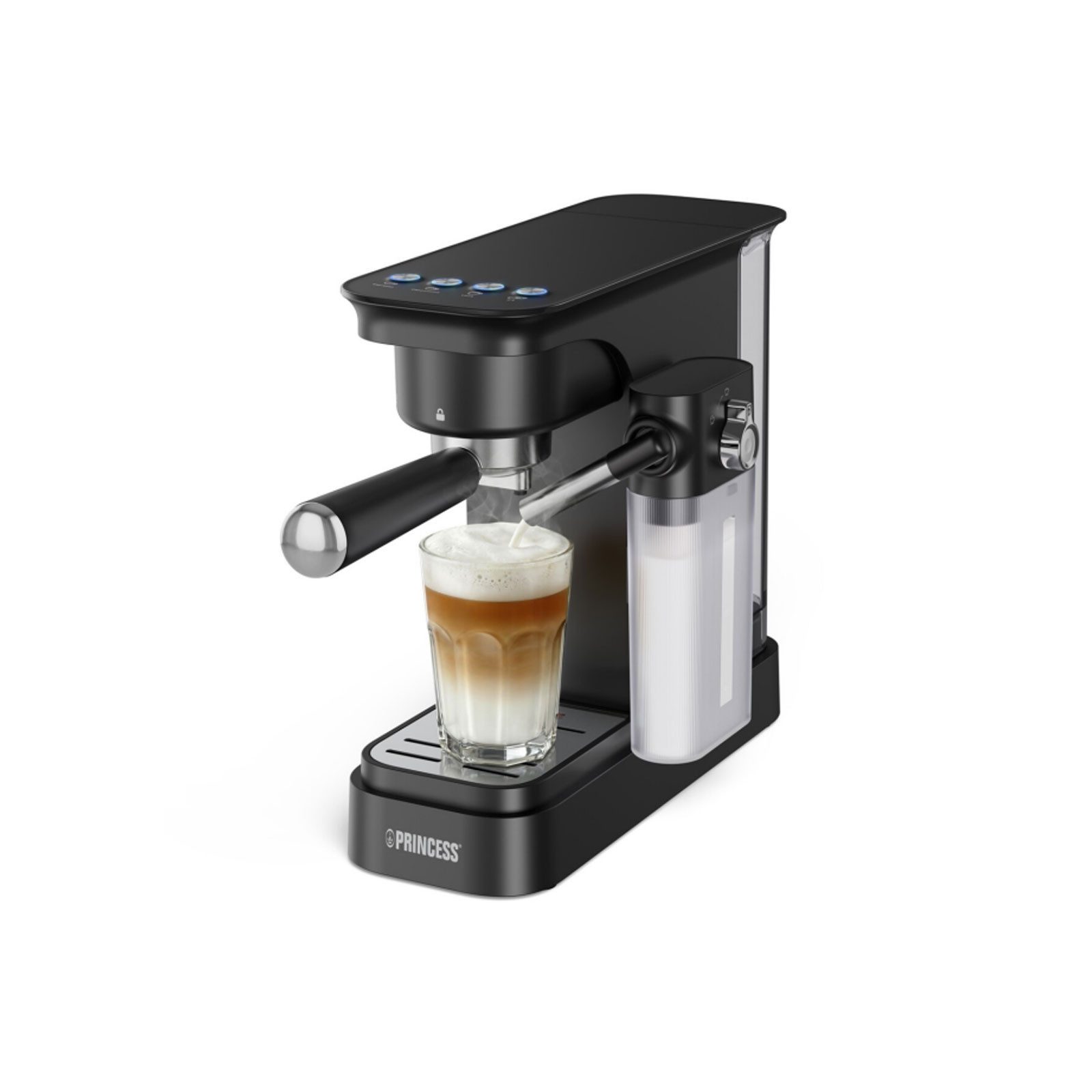 PRINCESS Filterkaffeemaschine PRINCESS 249422, Kompakte Espressomaschine für Zuhause