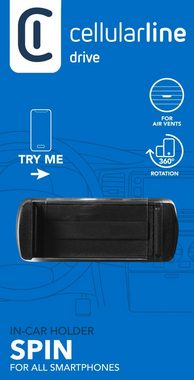 Cellularline Spin Compact Air Vent Car Holder Handy-Halterung