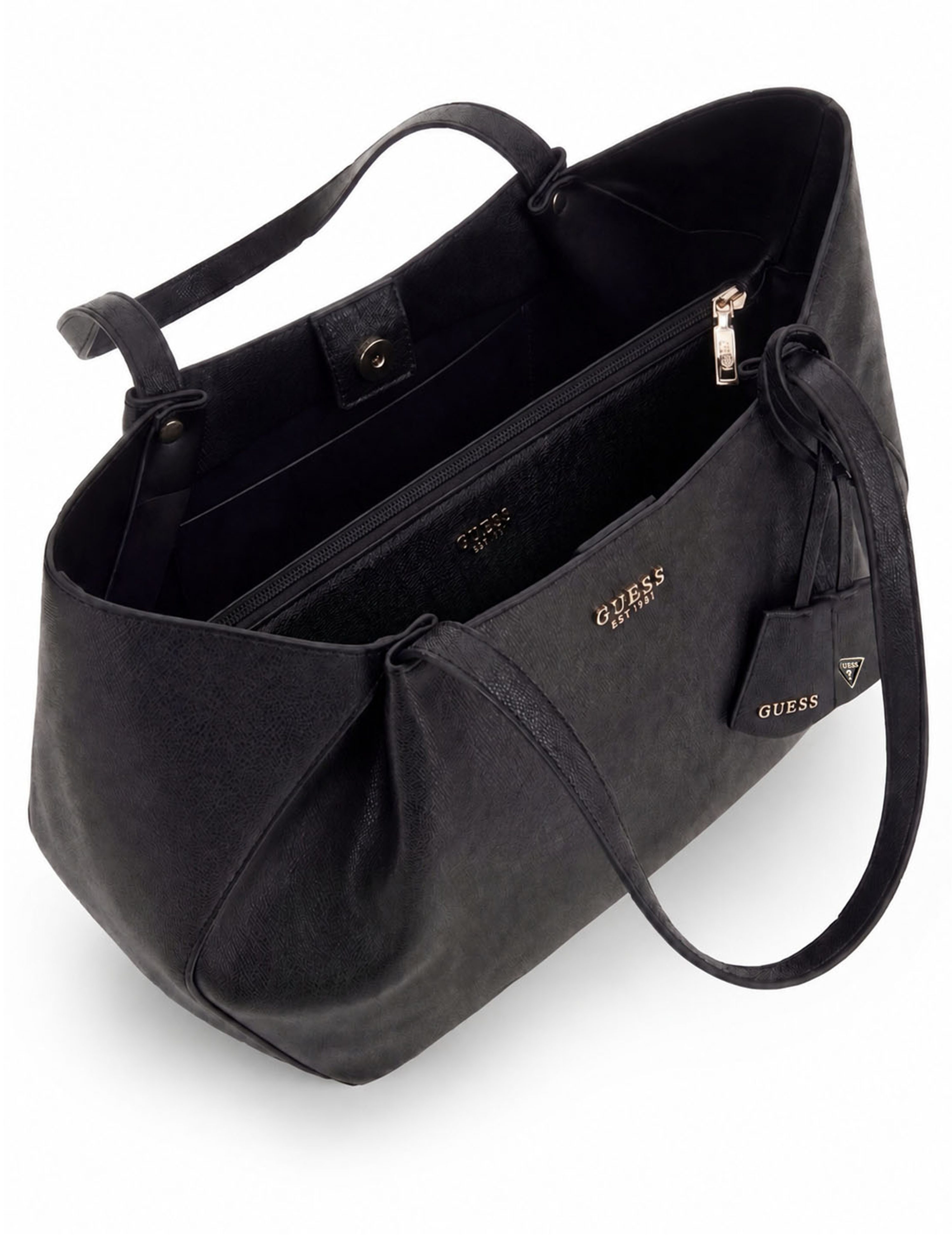 Guess Shopper AMORETTE 2 IN 1 TOTE (Set, Herausnehmbare Innentasche), Damen Handtasche mit herausnehmbarer Innentasche – Bild 4 von 5