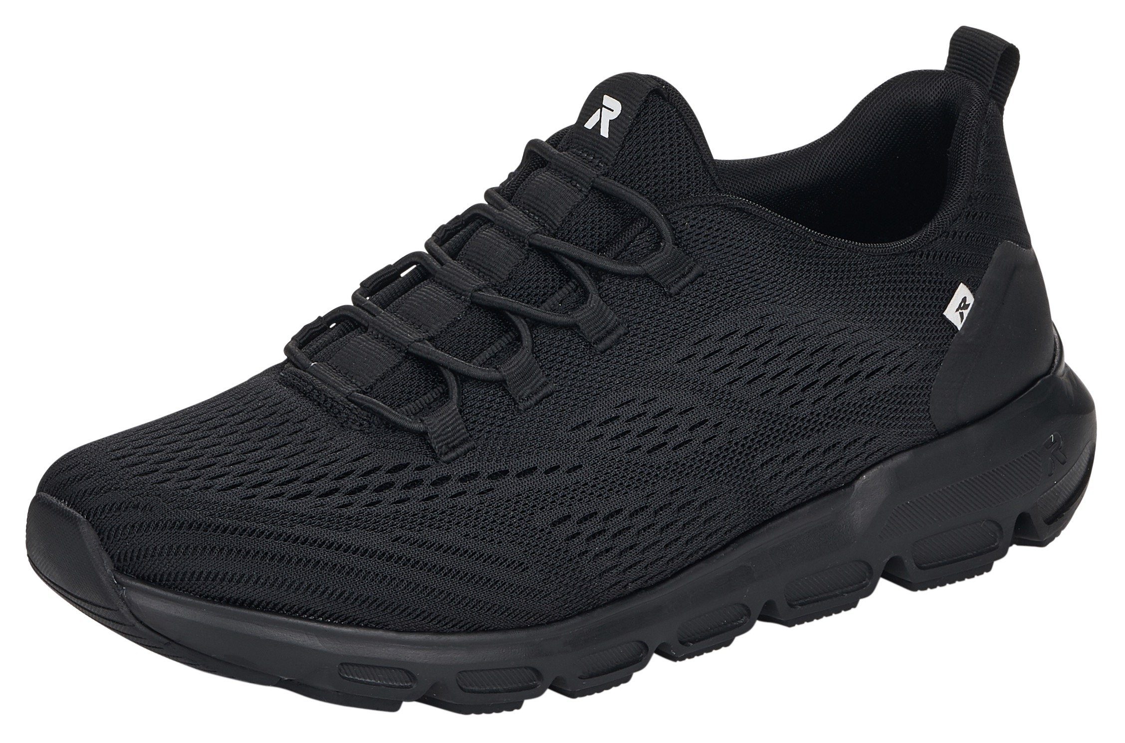 Rieker EVOLUTION Slip-On Sneaker mit Gummizug schwarz dunkel | 