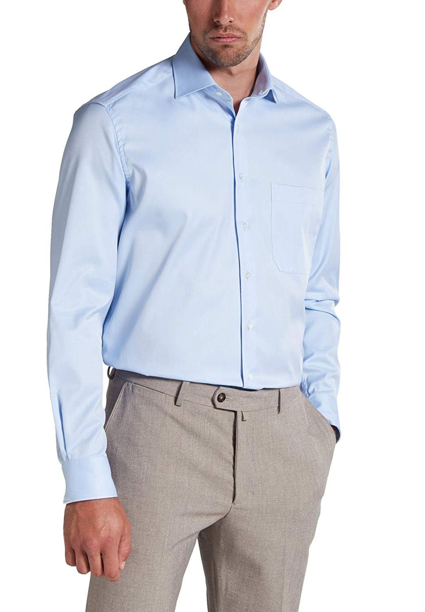 Eterna Langarmhemd Comfort Fit Comfort Fit