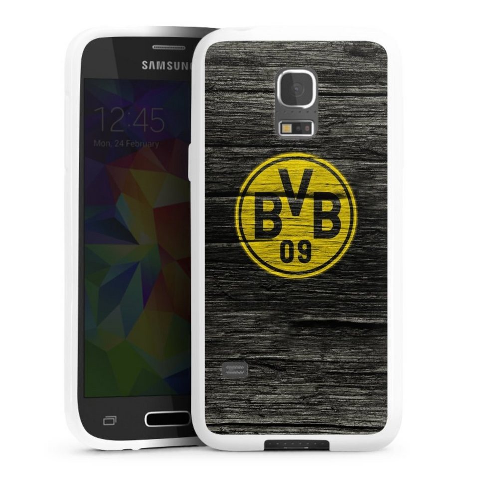 Deindesign Handyhulle Bvb Holzoptik Samsung Galaxy S5 Mini Hulle Borussia Dortmund Bvb Holzoptik Online Kaufen Otto